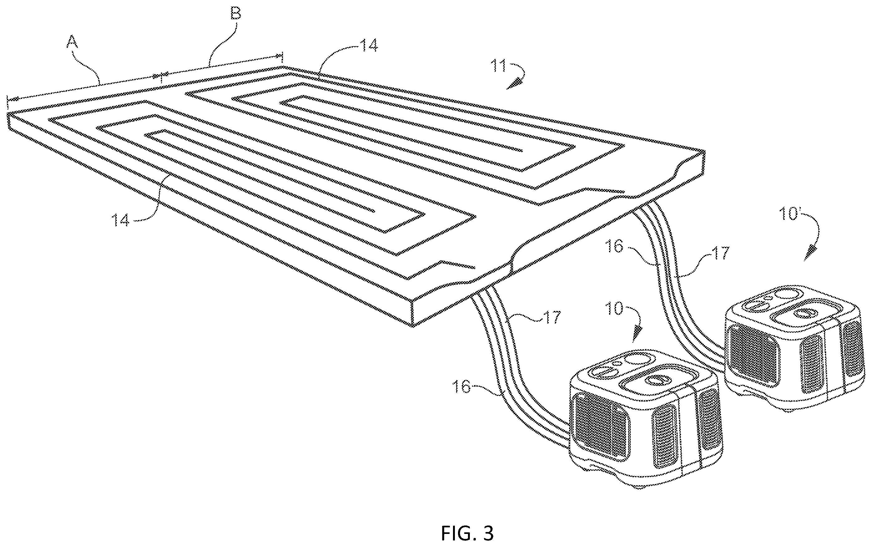 Patent US12588768 Figure 3 – Article and system for heating or cooling a surface