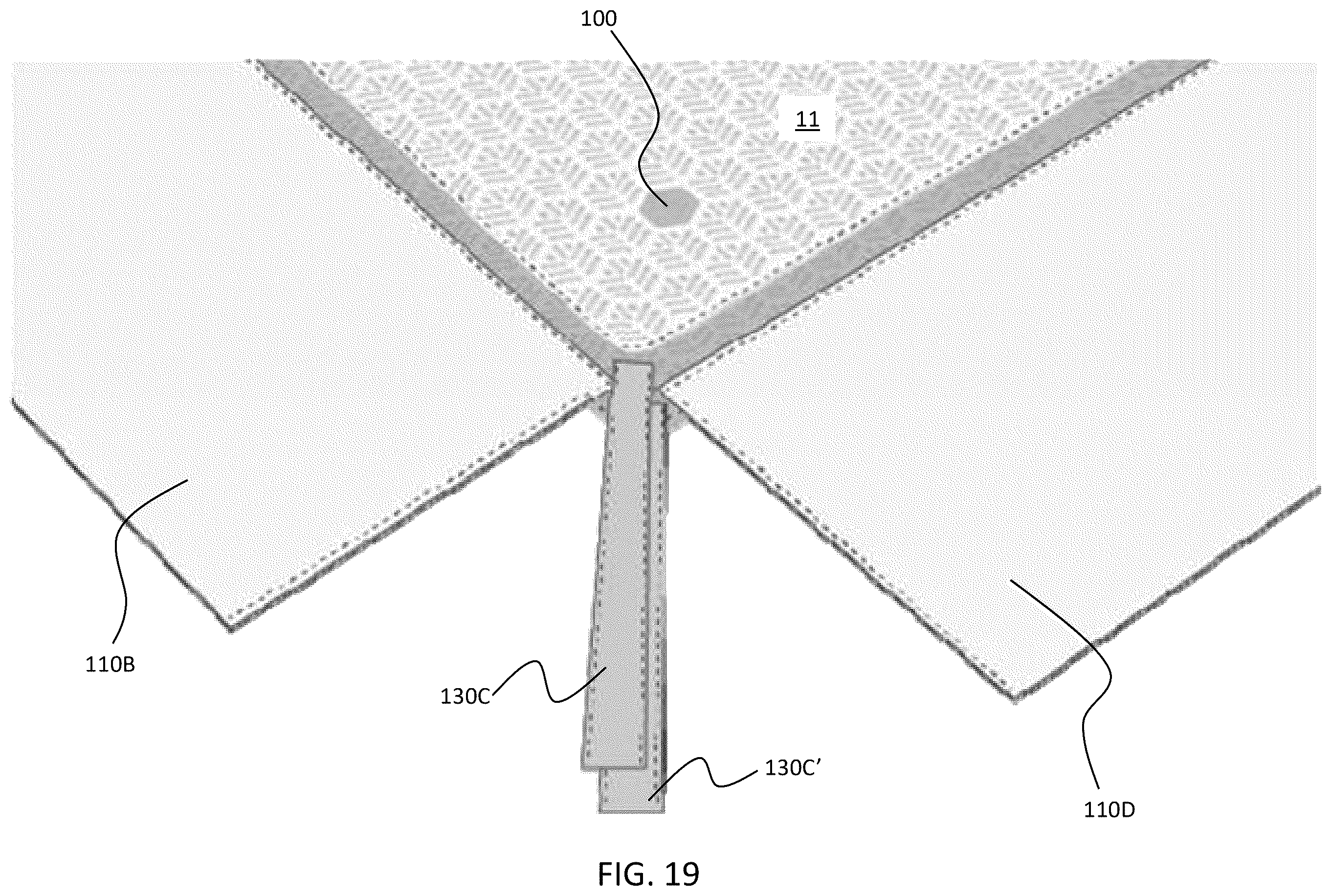 Patent US12588768 Figure 19 – Article and system for heating or cooling a surface