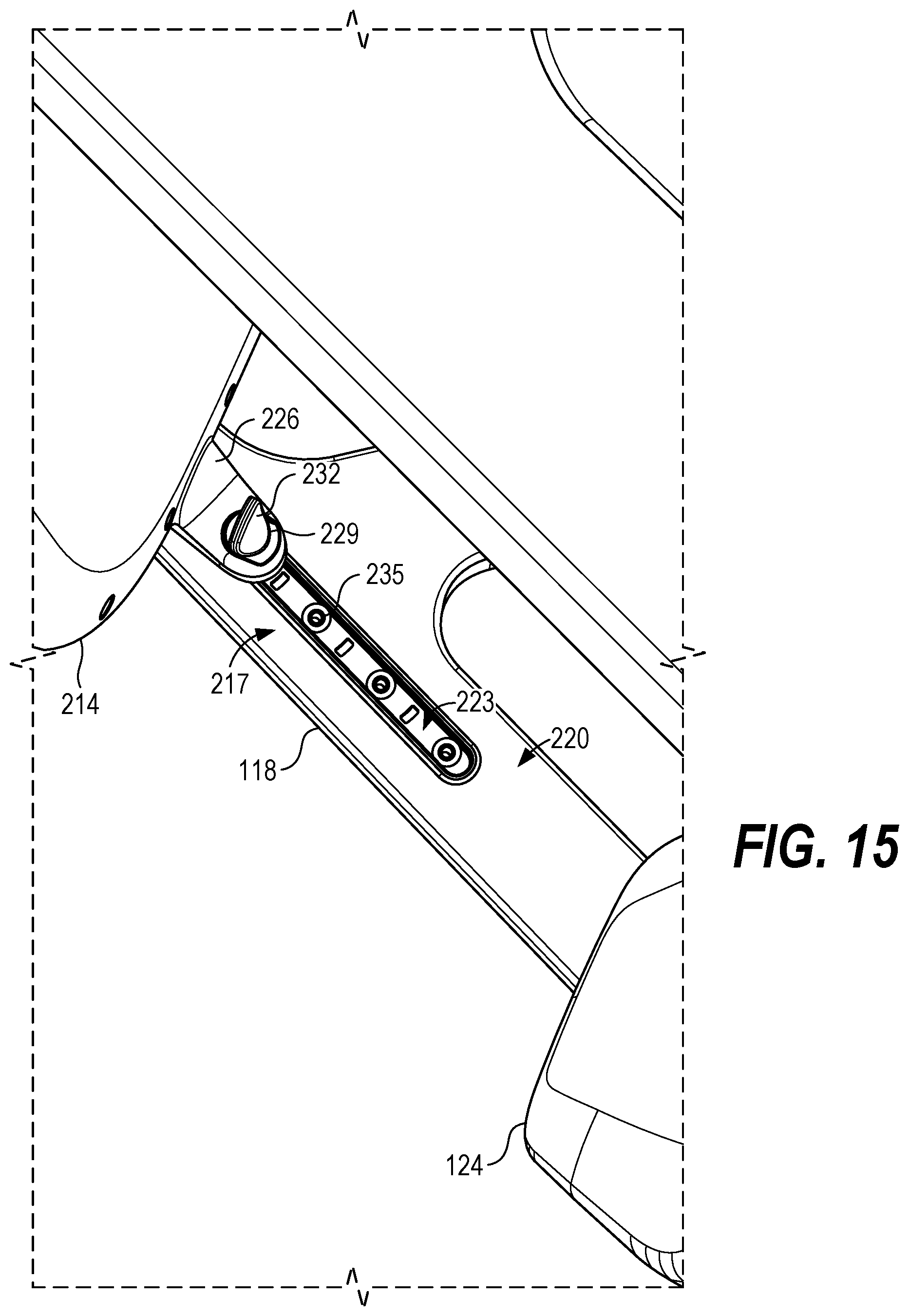 Patent US12588769 Figure 16 – Convertible infant chair assembly