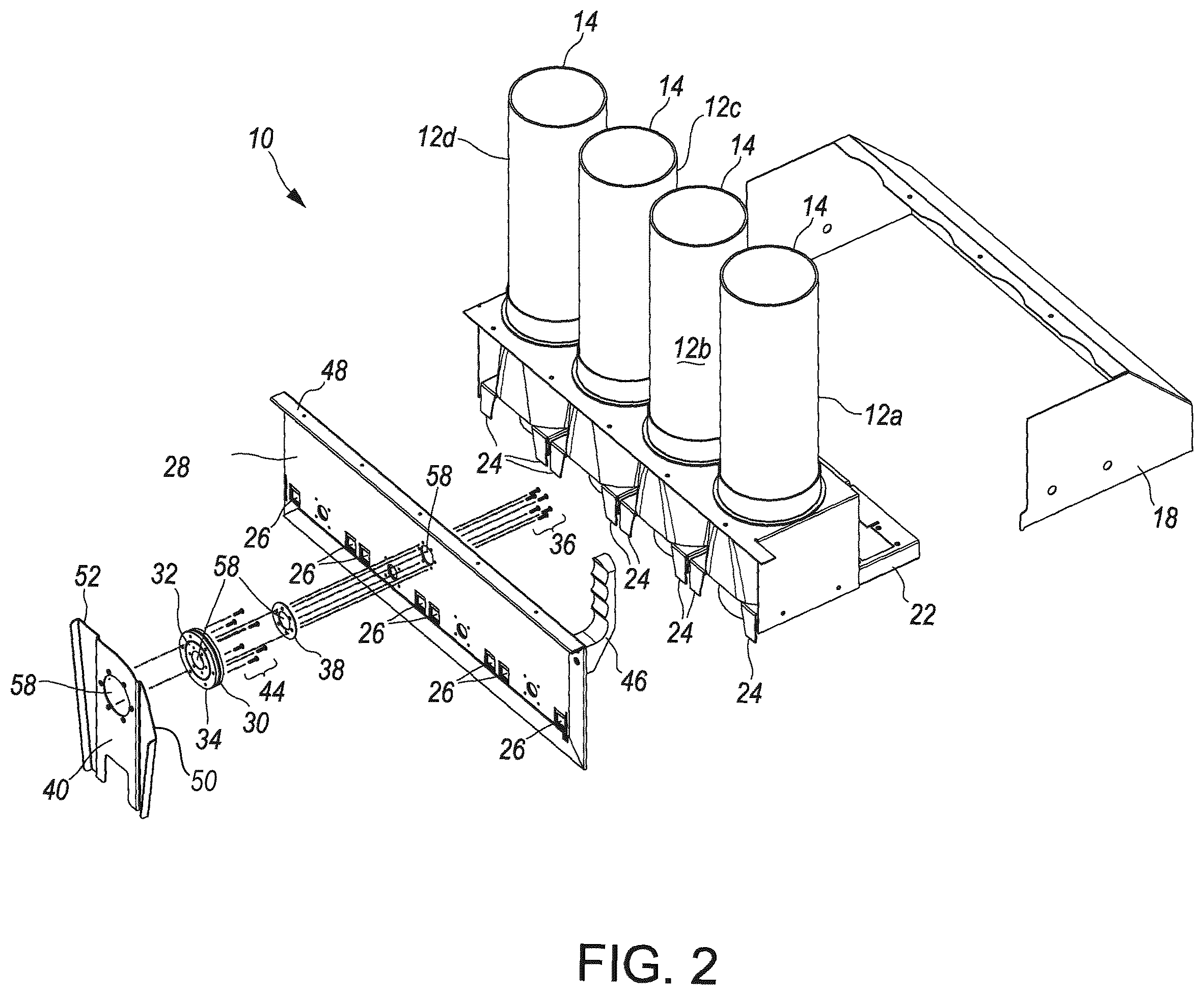 Patent US12588770 Figure 2 – Methods and apparatus for cup dispensing