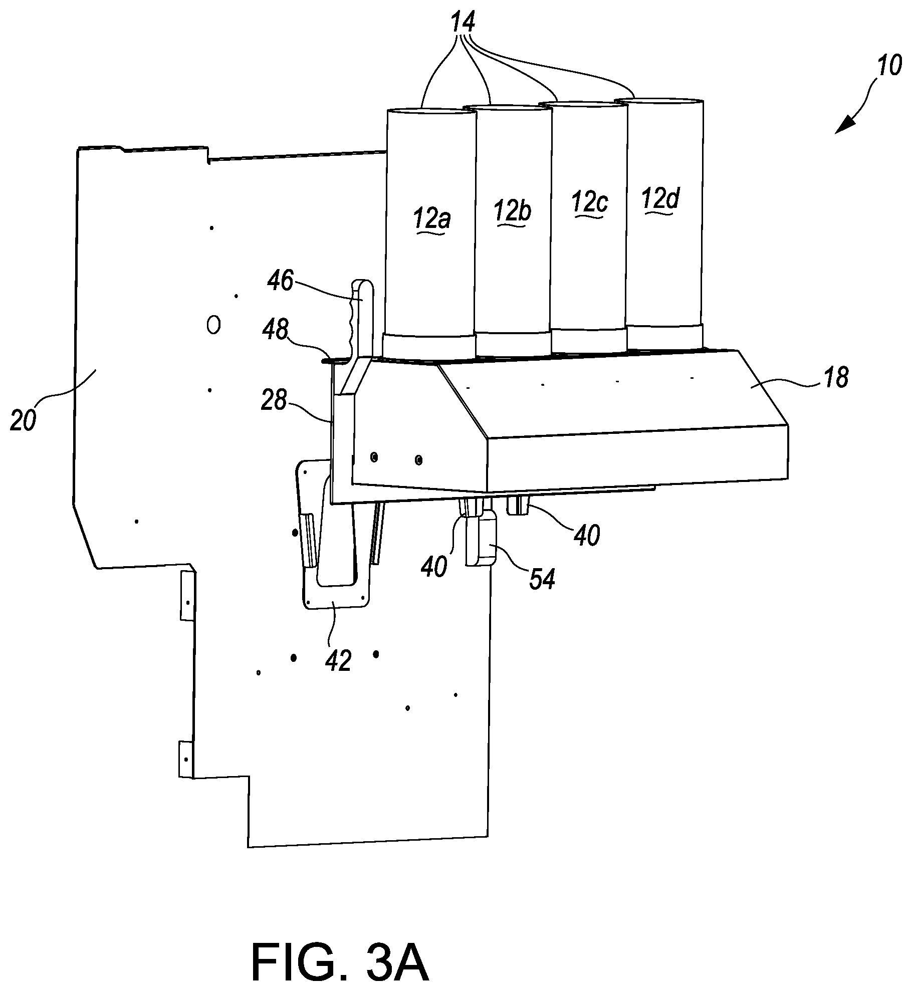 Patent US12588770 Figure 3 – Methods and apparatus for cup dispensing