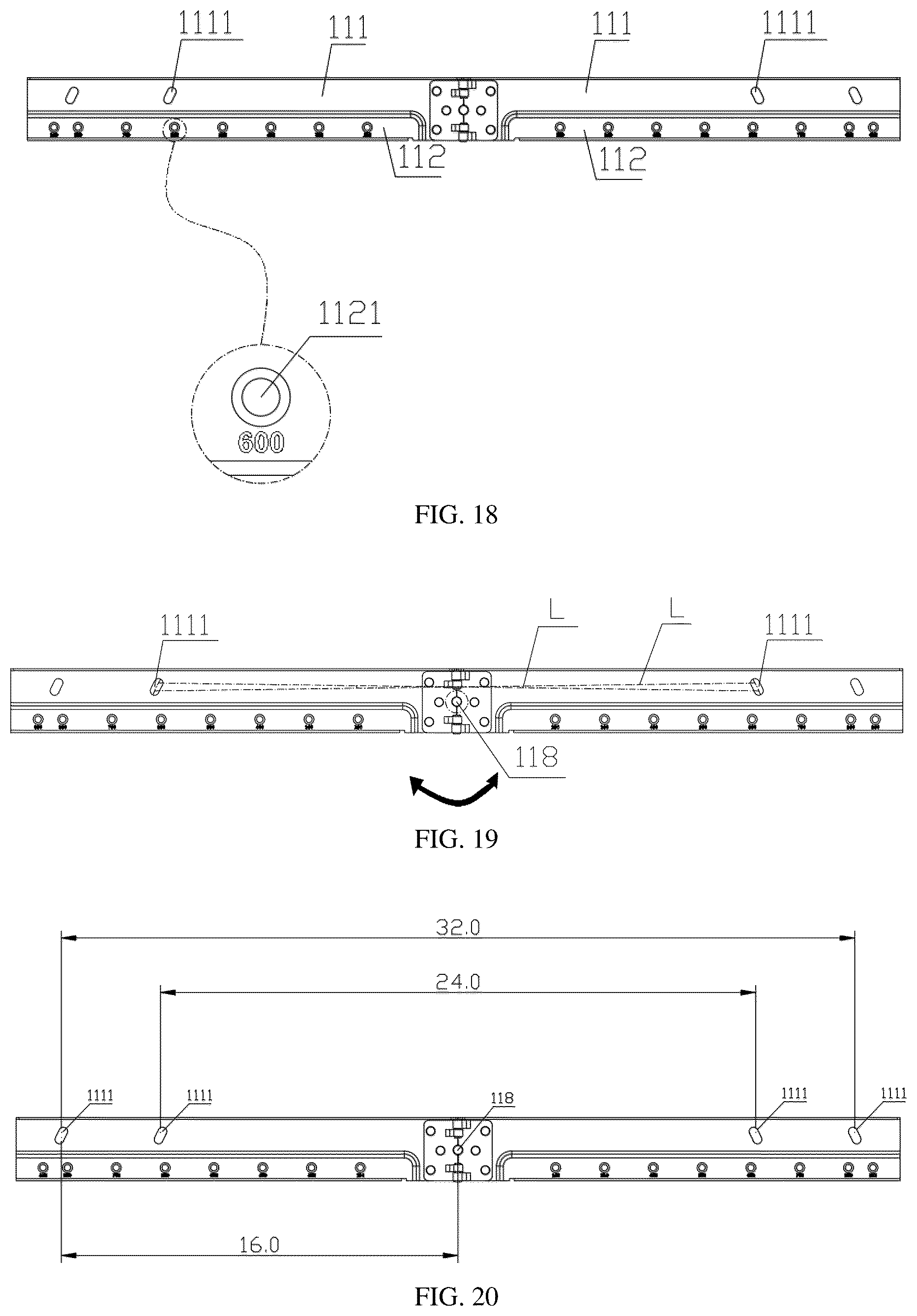 Patent US12588771 Figure 17 – Display mounting support