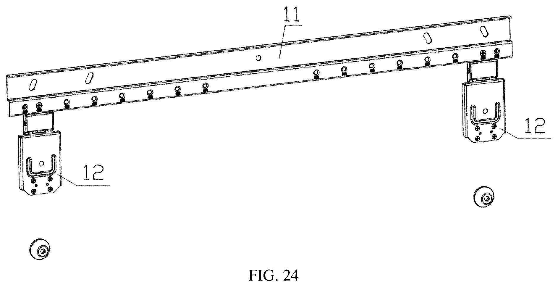 Patent US12588771 Figure 20 – Display mounting support