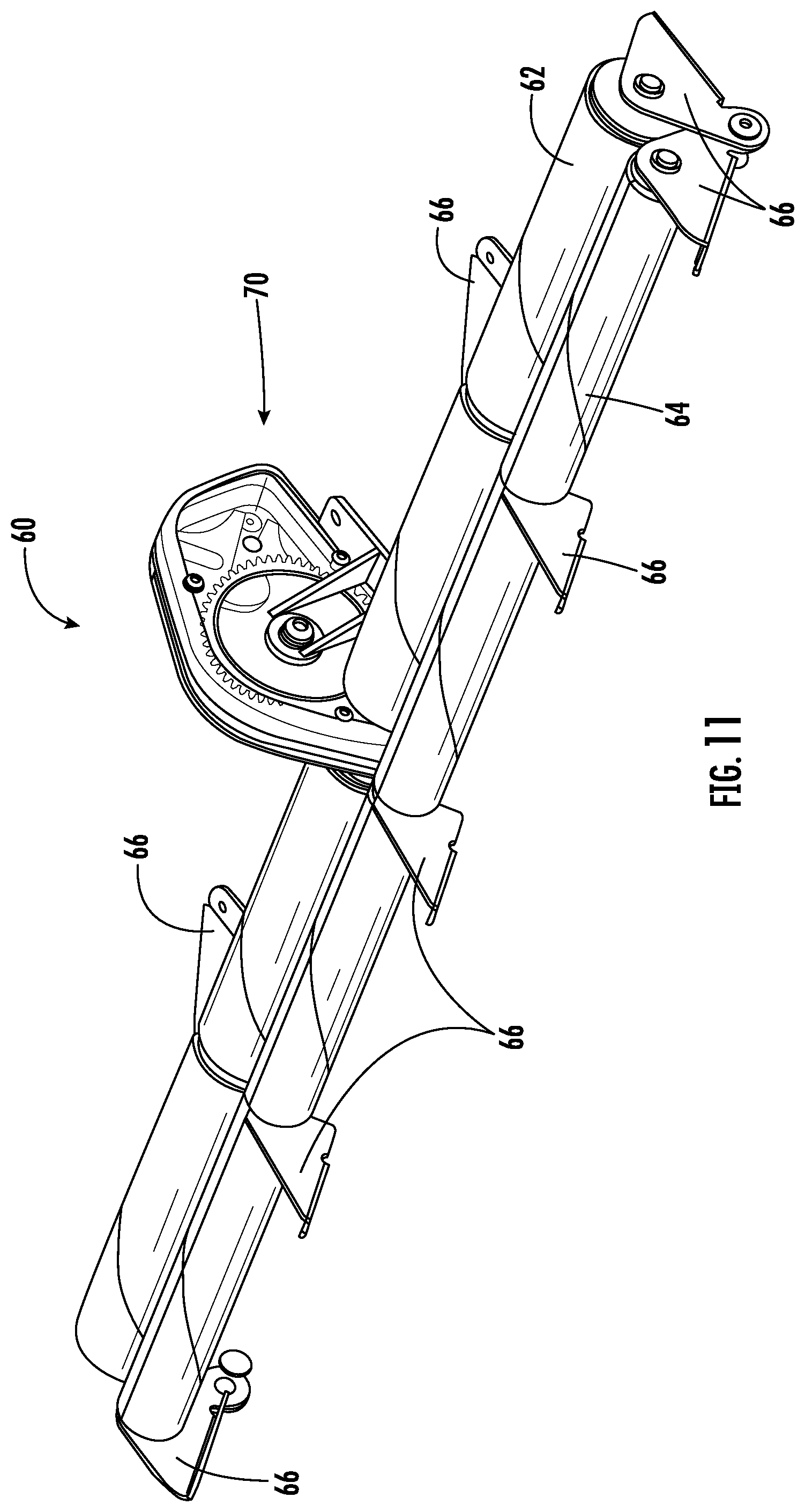 Patent US12588774 Figure 10 – Inflatable pillow, compartmental pillow, and pillow dispenser