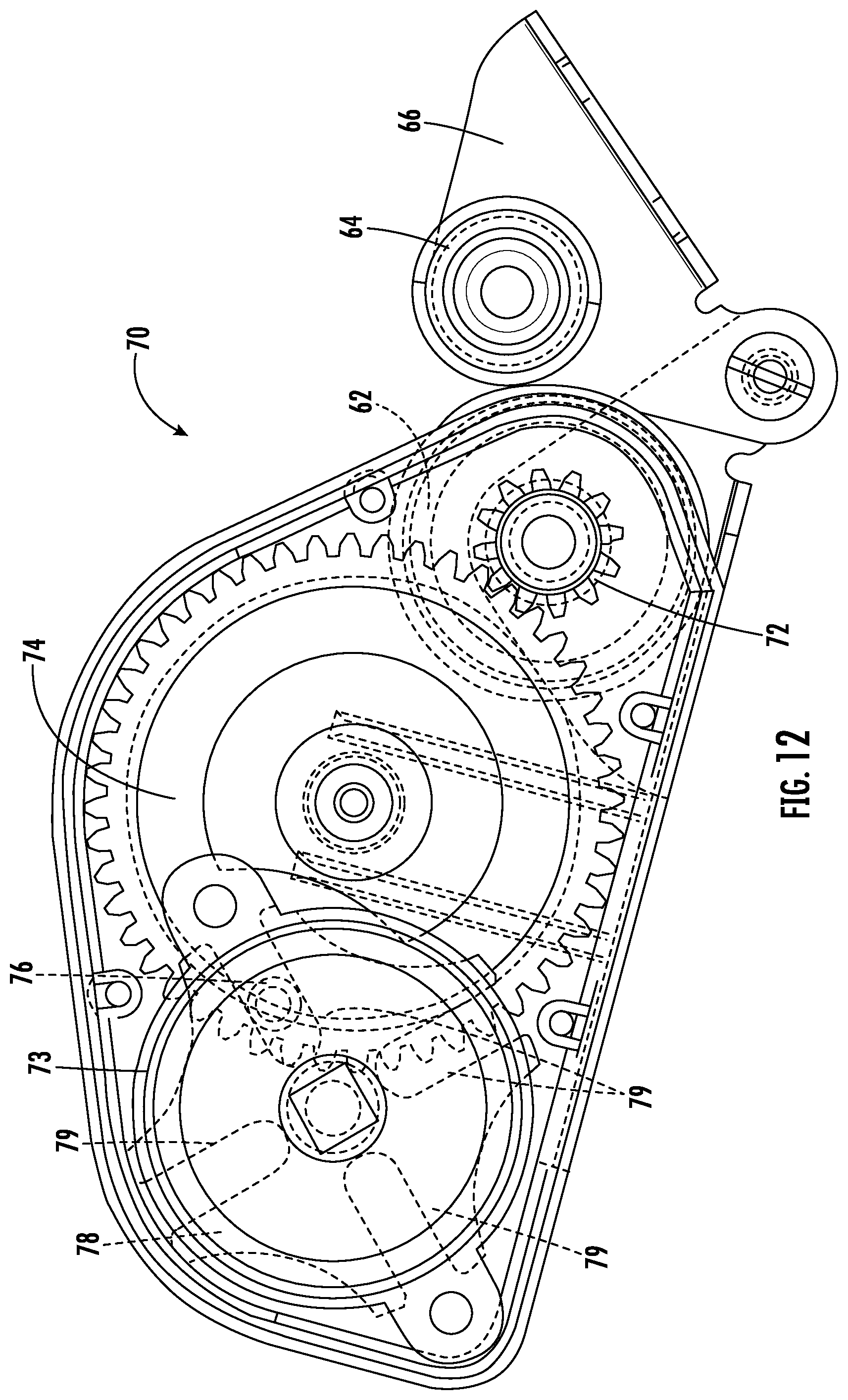 Patent US12588774 Figure 11 – Inflatable pillow, compartmental pillow, and pillow dispenser