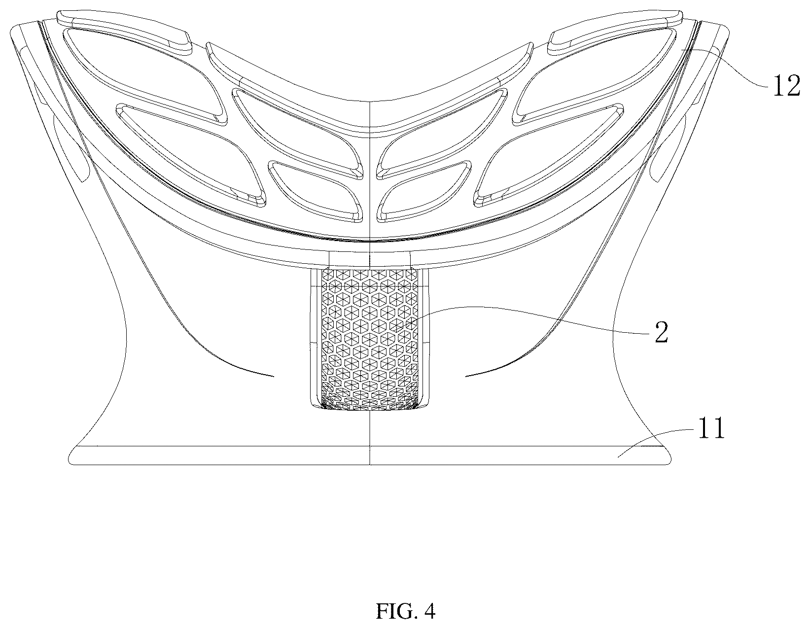 Patent US12588775 Figure 4 – Lying neck pillow that is easy to adjust and use