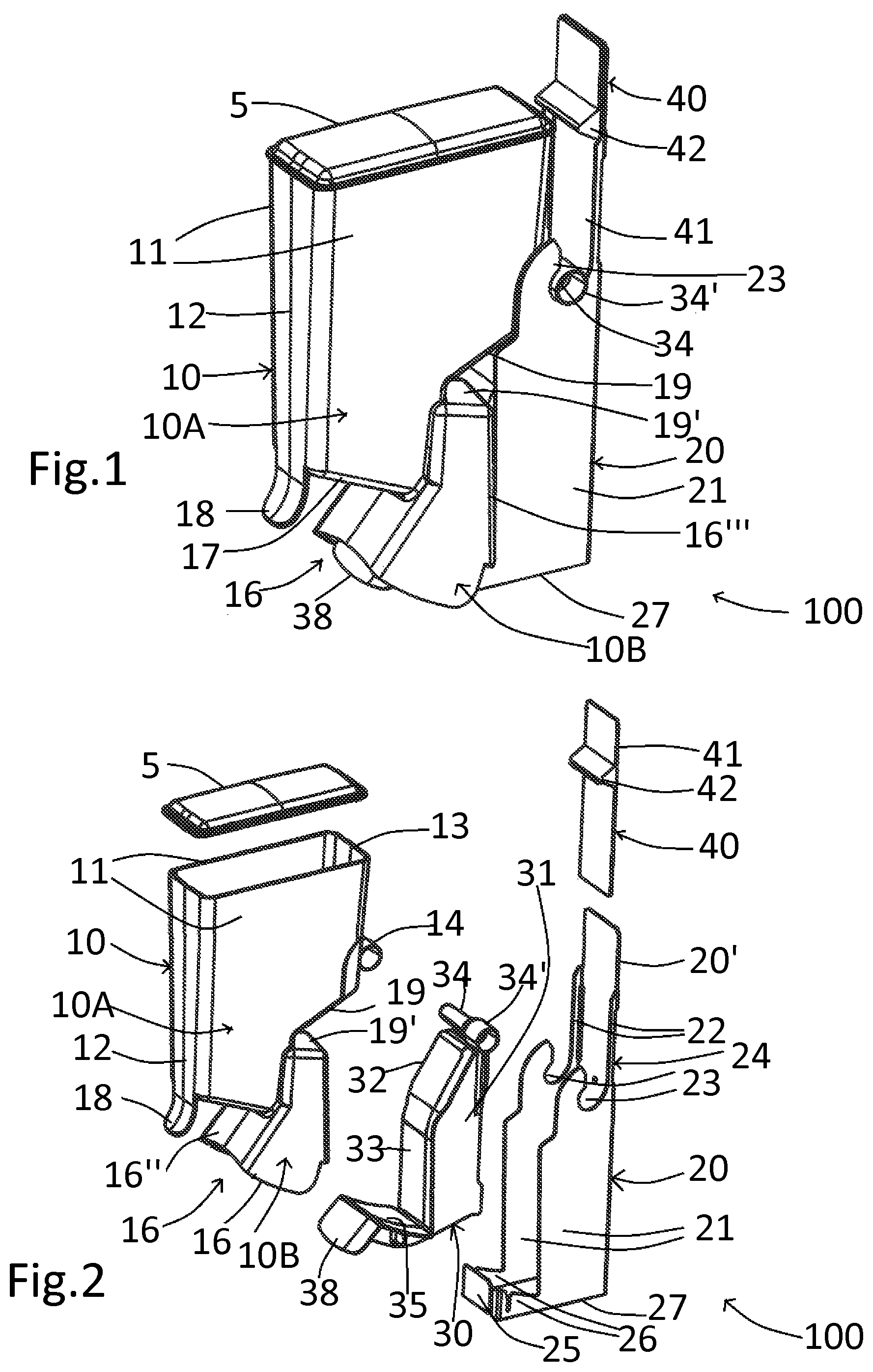 Patent US12588776 Figure 1 – Dispensing arrangement for dispening dry or semi-dry products