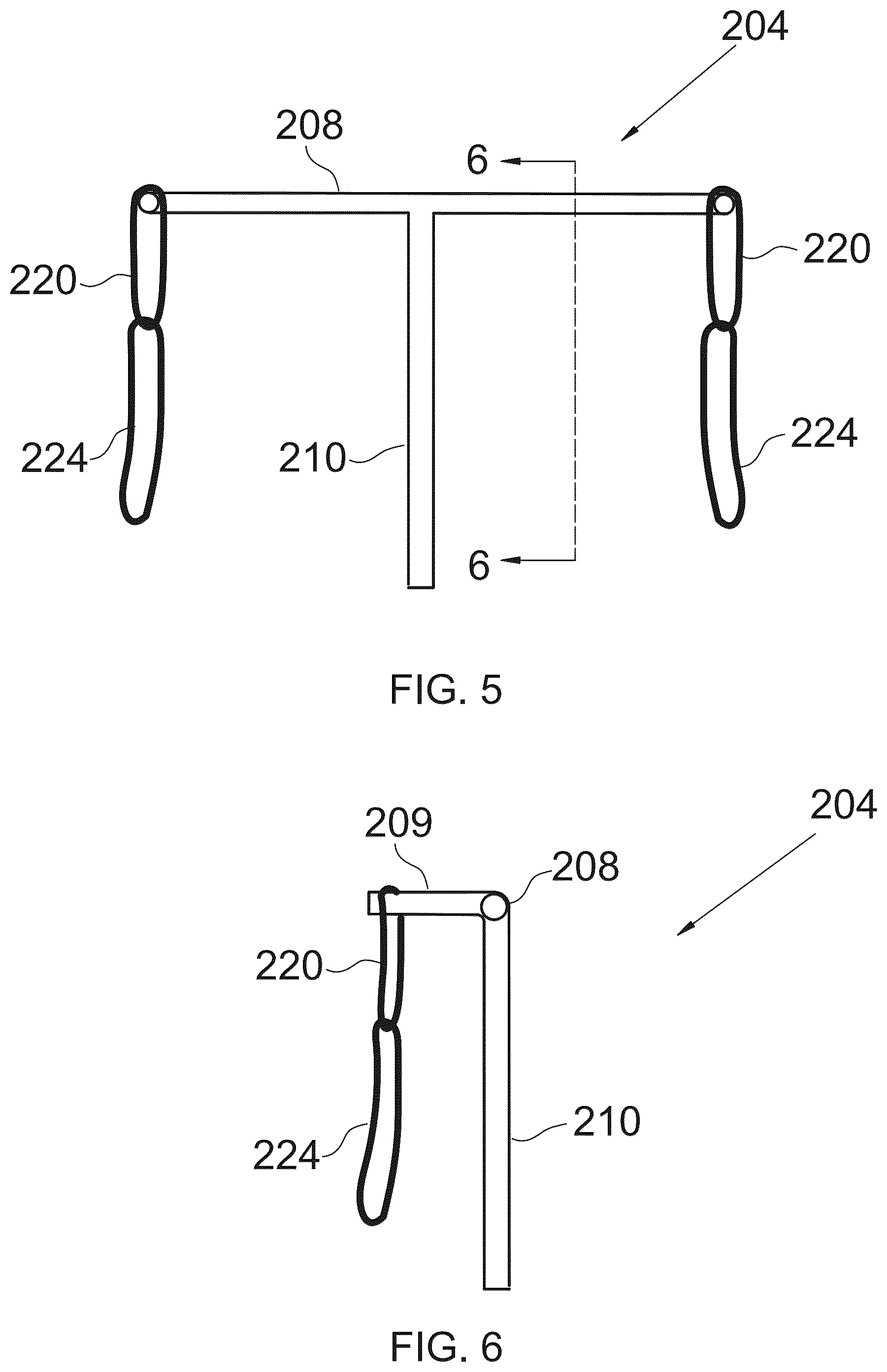 Patent US12588778 Figure 5 – Uplifted hands assist device for praying like moses