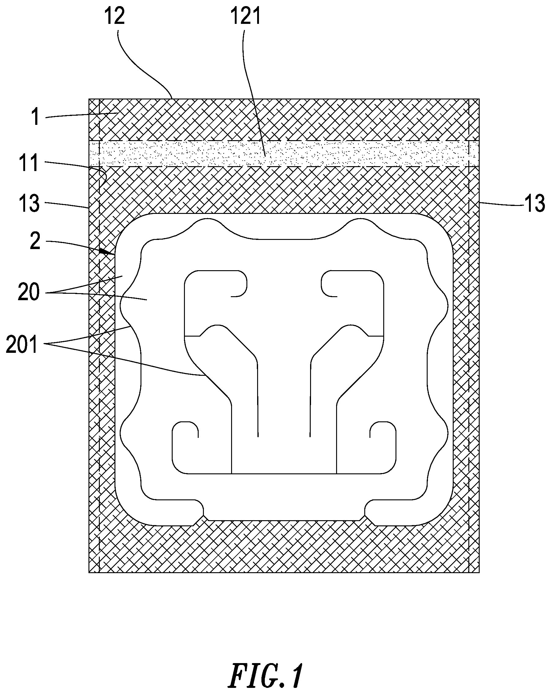 Patent US12588779 Figure 1 – Drip coffee filter structure