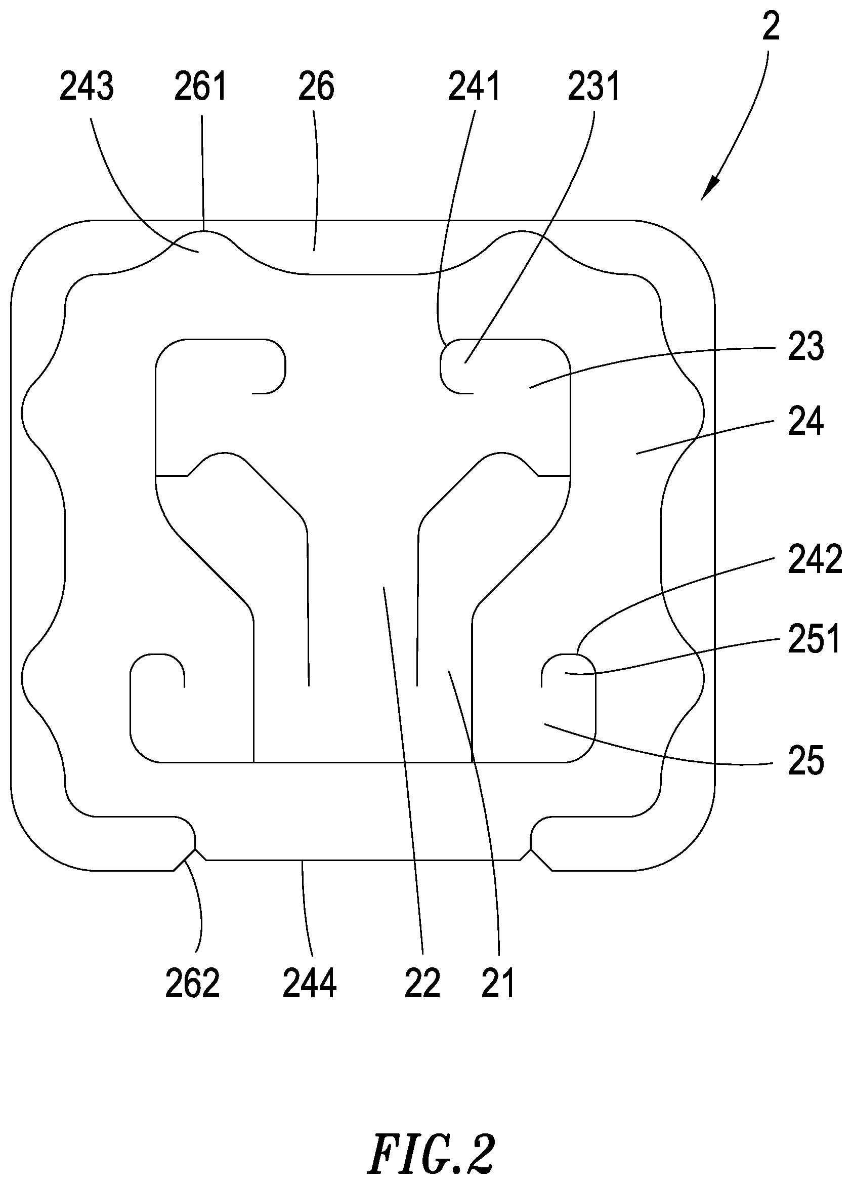 Patent US12588779 Figure 2 – Drip coffee filter structure