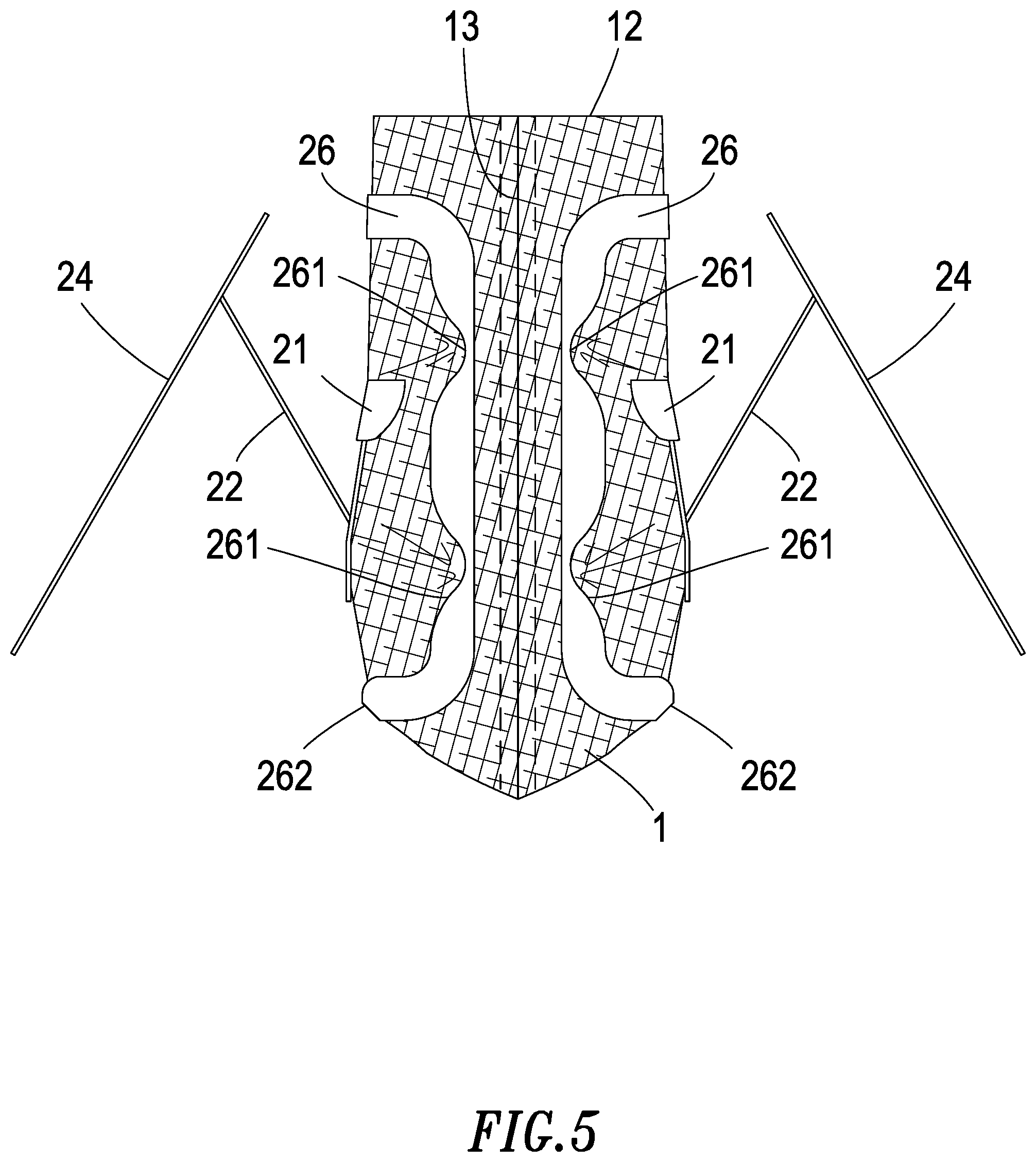Patent US12588779 Figure 7 – Drip coffee filter structure