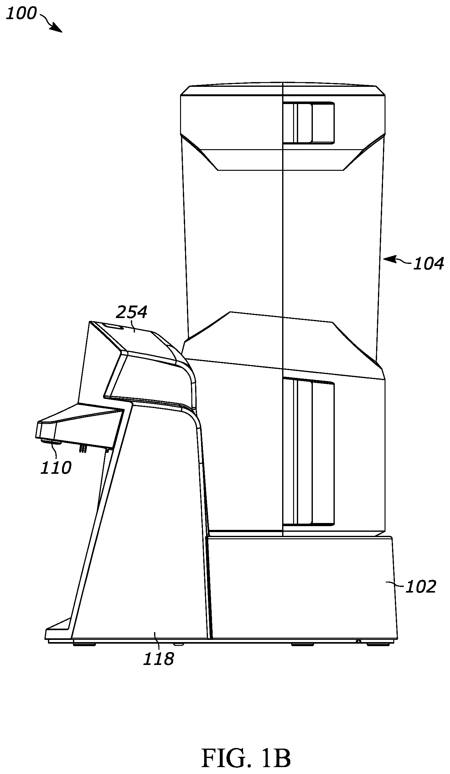 Patent US12588785 Figure 2 – Condiment dispensing apparatus, system, and methods of use