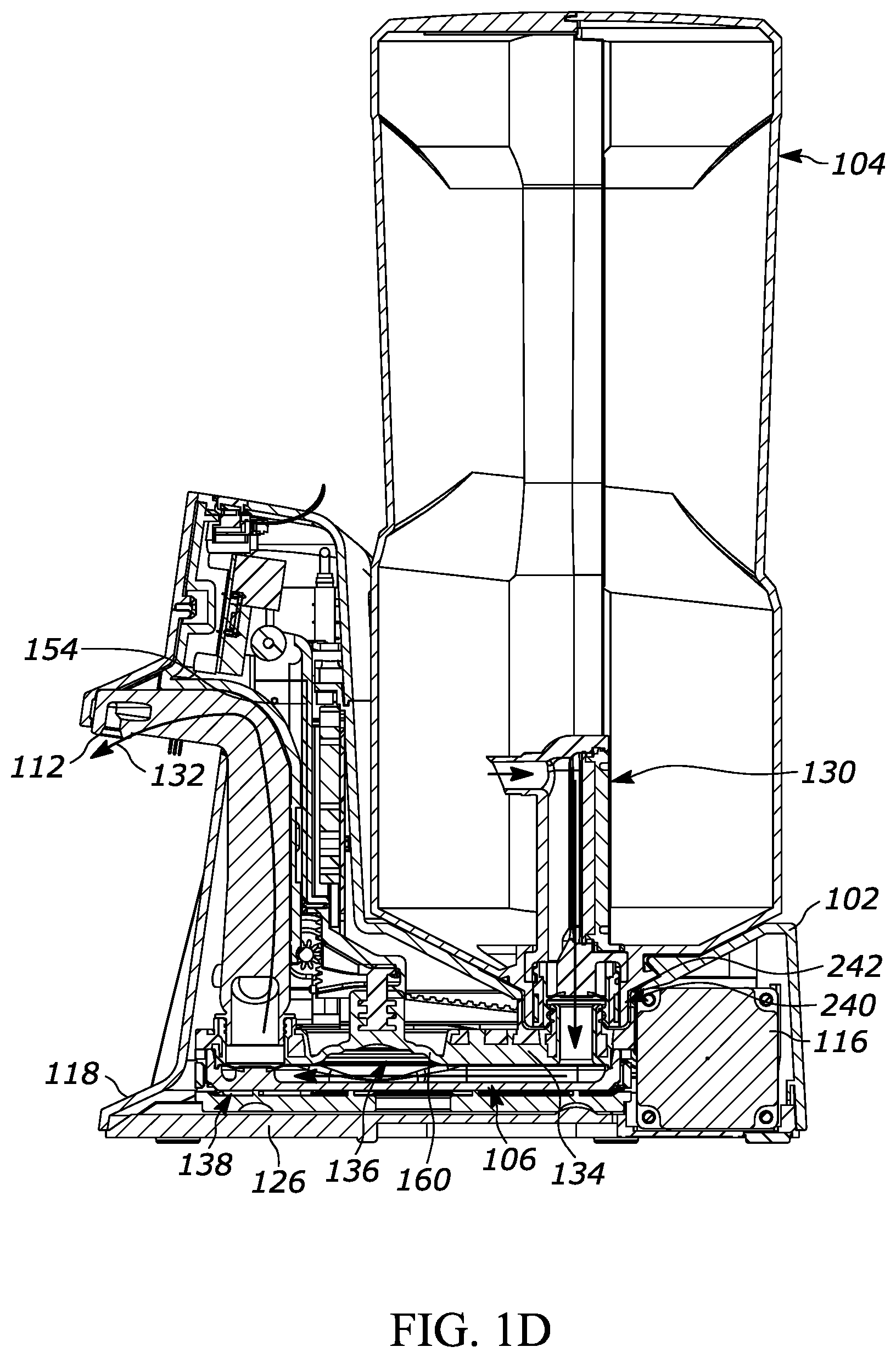 Patent US12588785 Figure 4 – Condiment dispensing apparatus, system, and methods of use