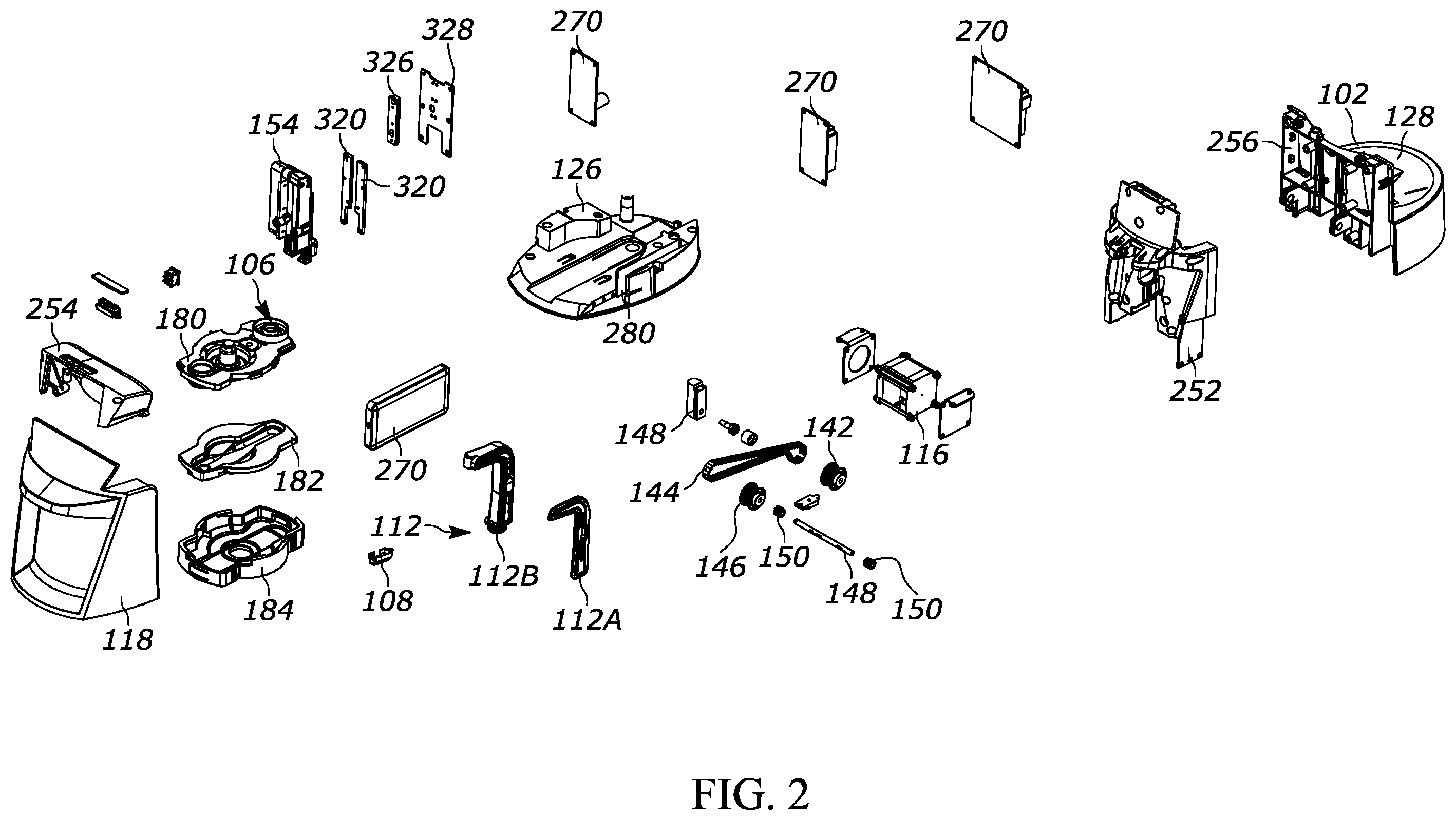 Patent US12588785 Figure 5 – Condiment dispensing apparatus, system, and methods of use