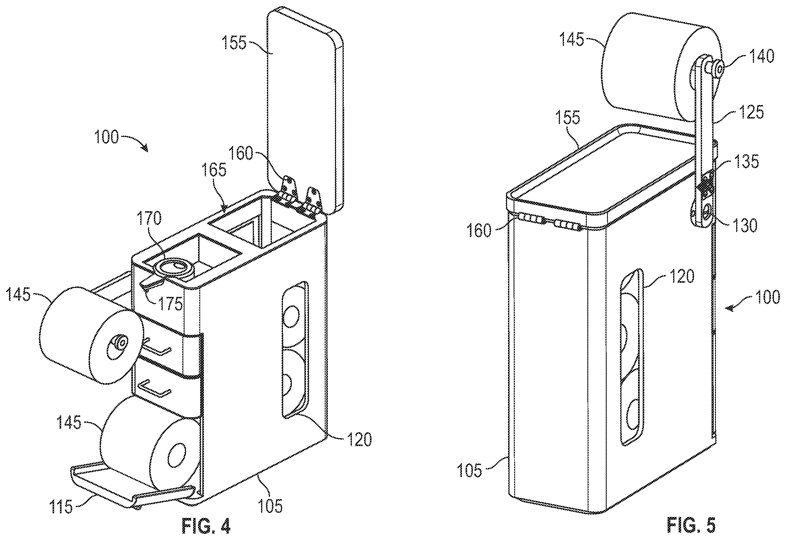 Patent US12588789 Figure 2 – System, apparatus and method for toiletry convenience