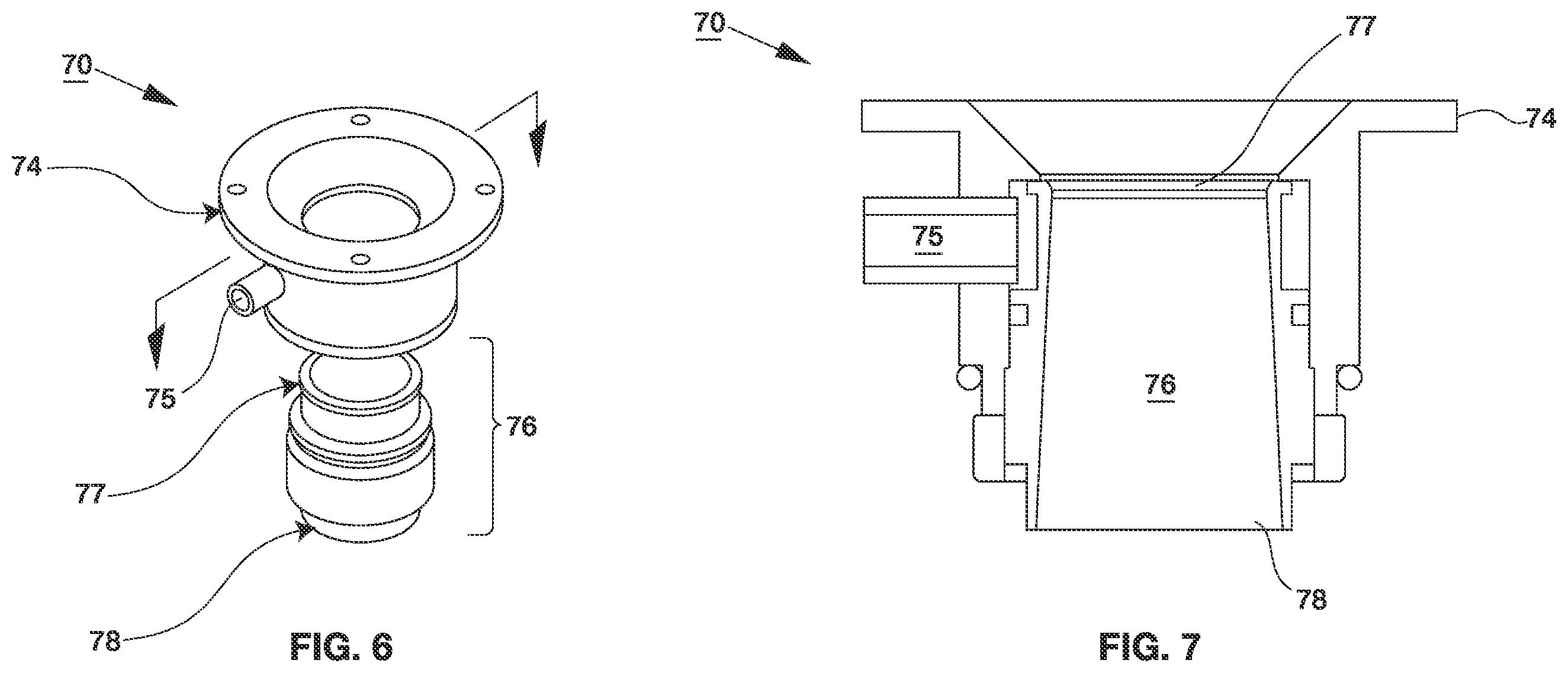 Patent US12588790 Figure 6 – System and method of loosening, removing and collecting debris from newly machined articles using compressed air