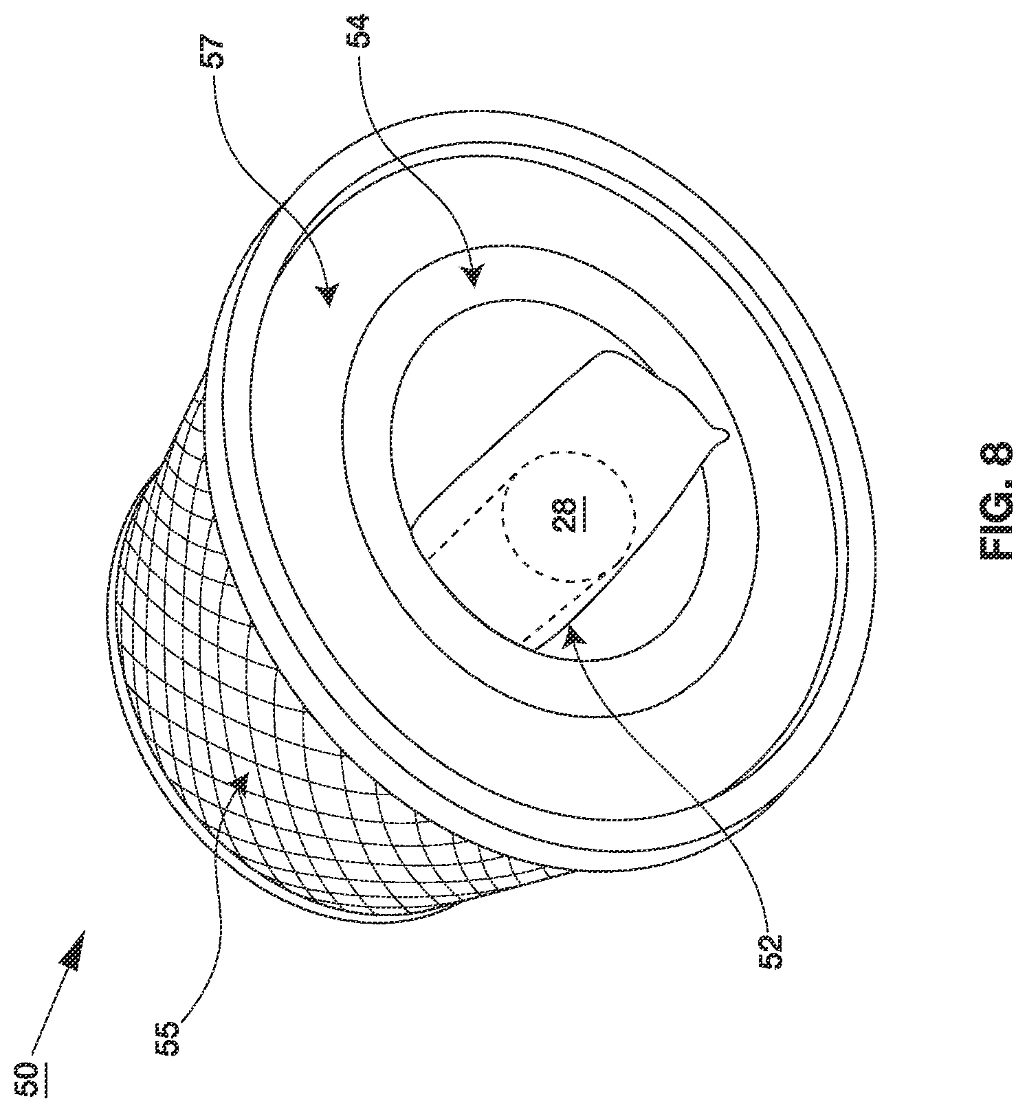 Patent US12588790 Figure 7 – System and method of loosening, removing and collecting debris from newly machined articles using compressed air