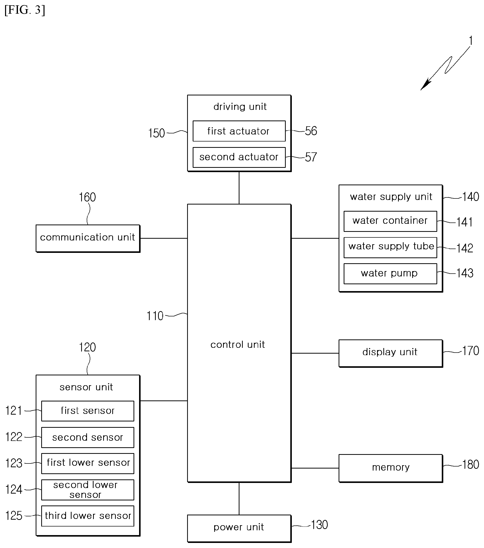 Patent US12588793 Figure 8 – Robot cleaner, control system of robot cleaner and control method of robot cleaner