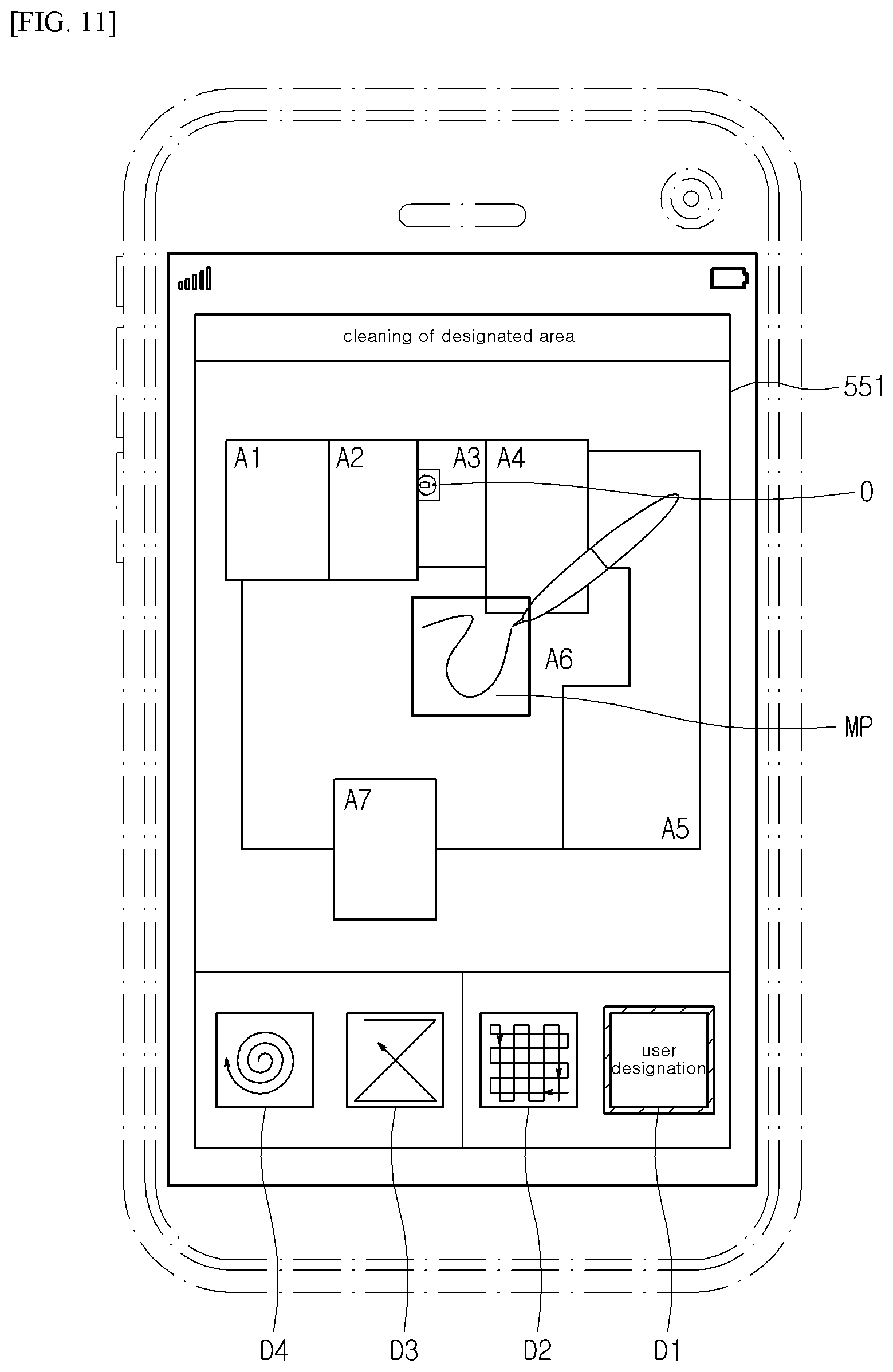 Patent US12588793 Figure 17 – Robot cleaner, control system of robot cleaner and control method of robot cleaner