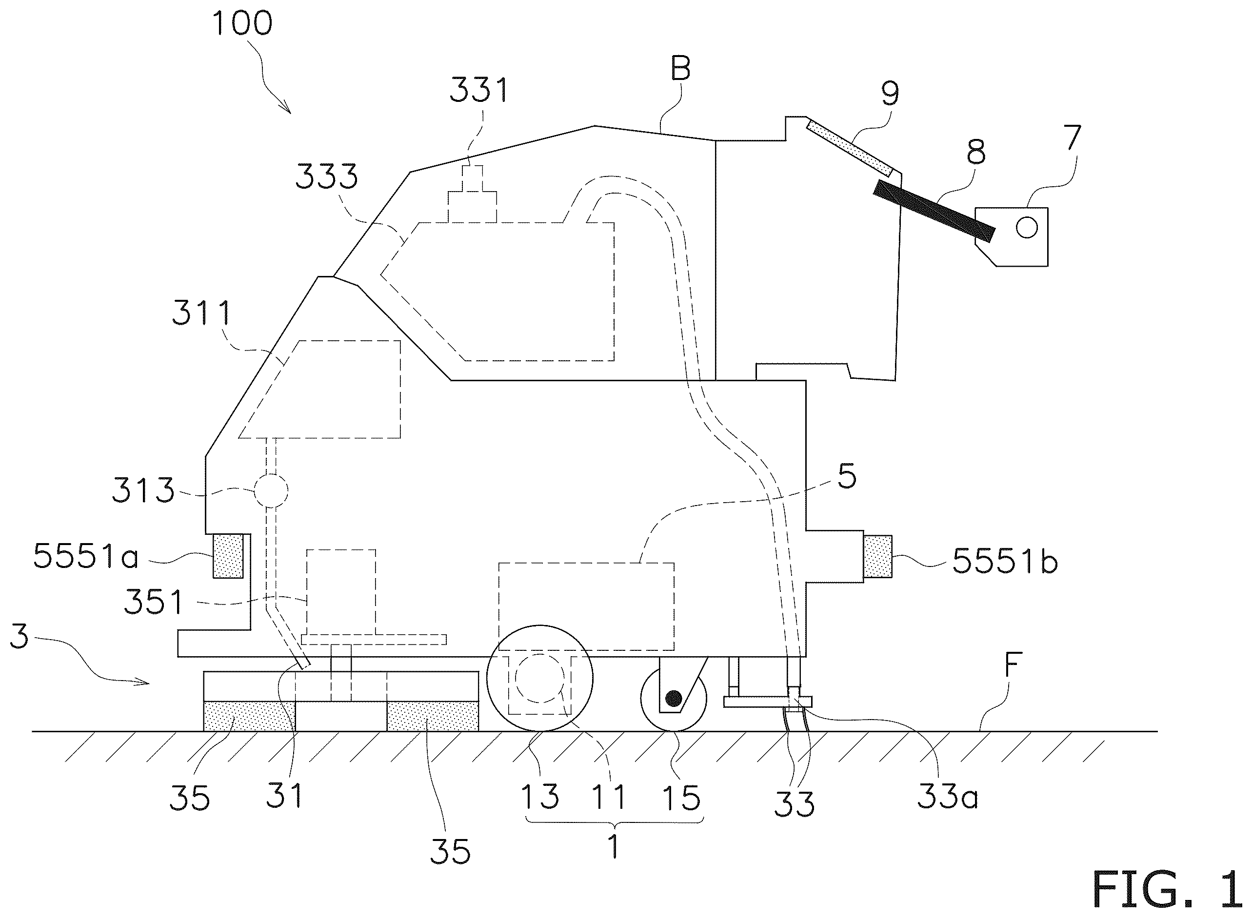 Patent US12588794 Figure 1 – Autonomous travel path planning method