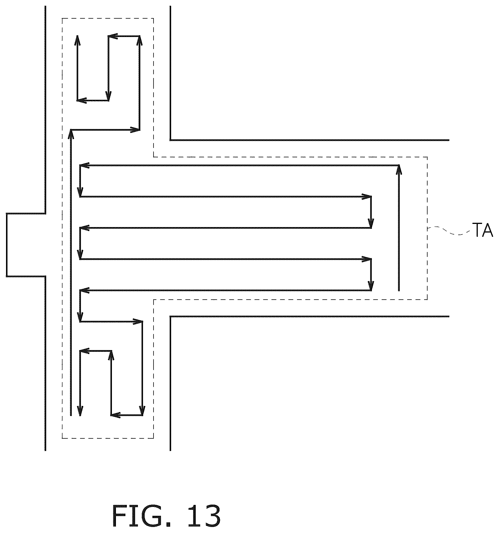 Patent US12588794 Figure 13 – Autonomous travel path planning method