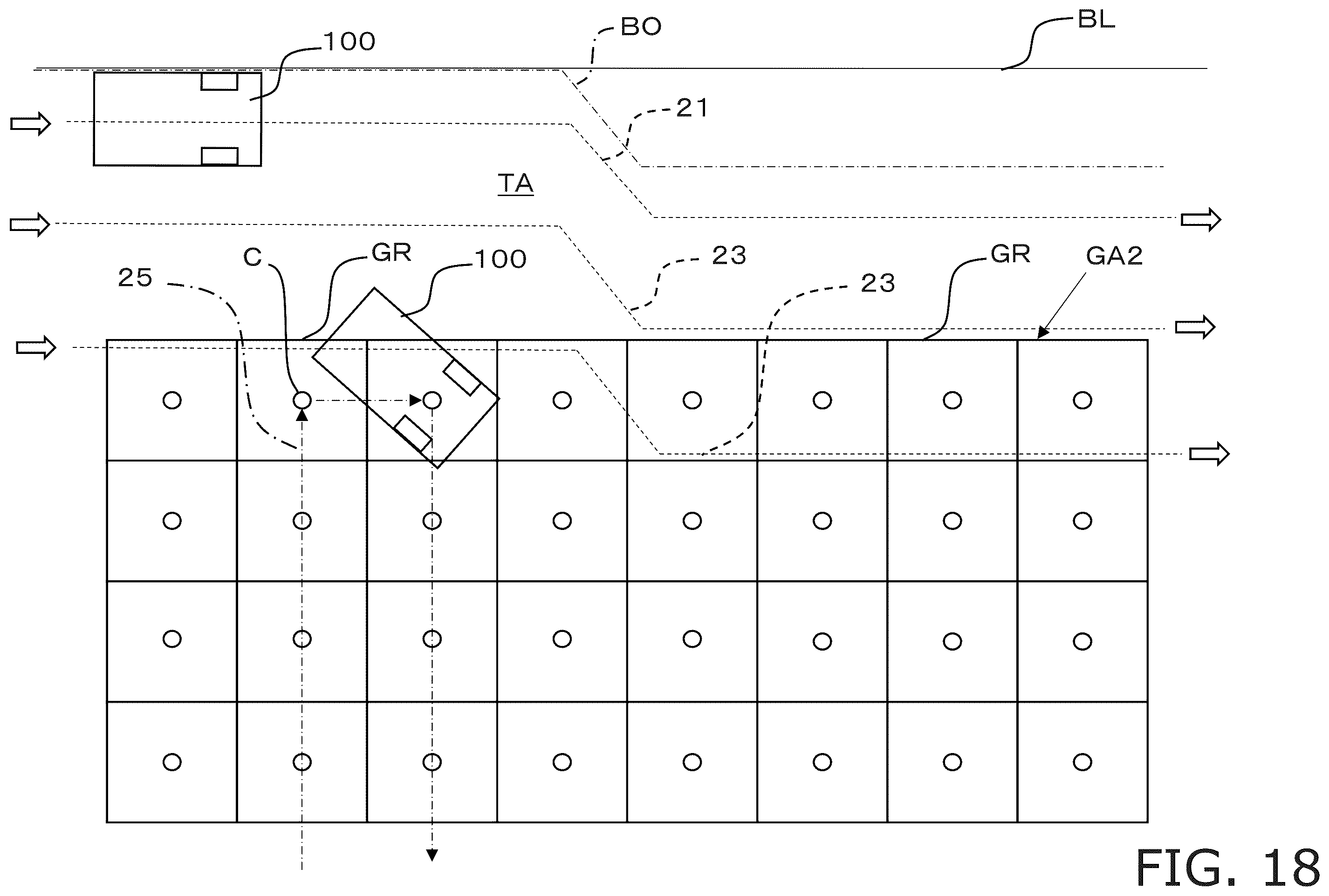Patent US12588794 Figure 18 – Autonomous travel path planning method