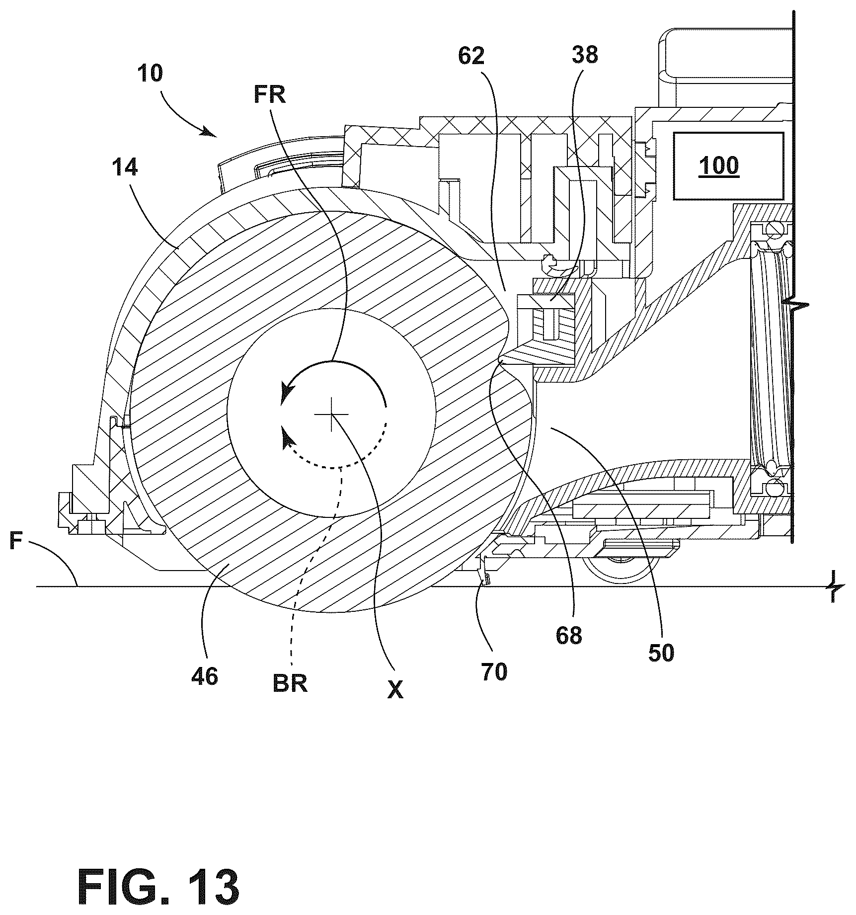Patent US12588795 Figure 9 – Surface cleaning apparatus with scrub mode