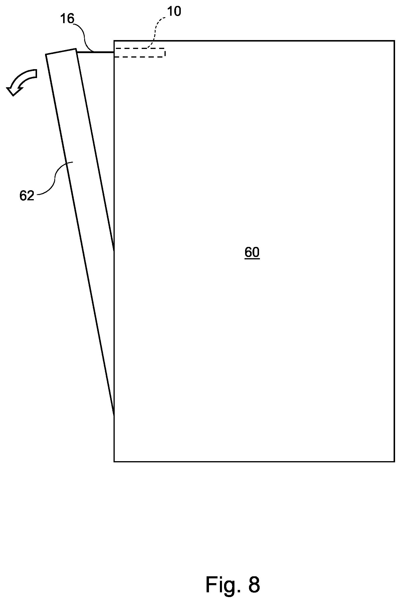 Patent US12588796 Figure 7 – Door opener for a domestic appliance