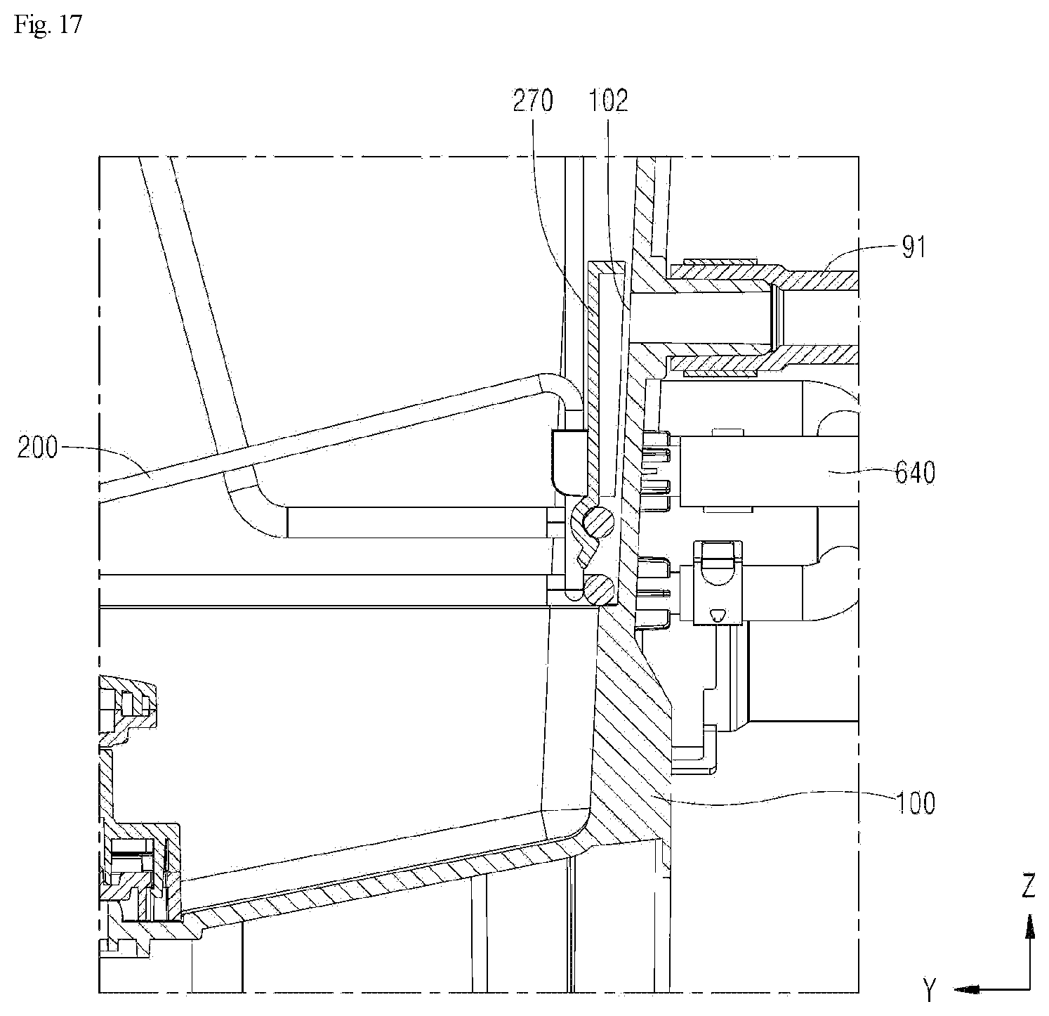 Patent US12588797 Figure 17 – Cup washer