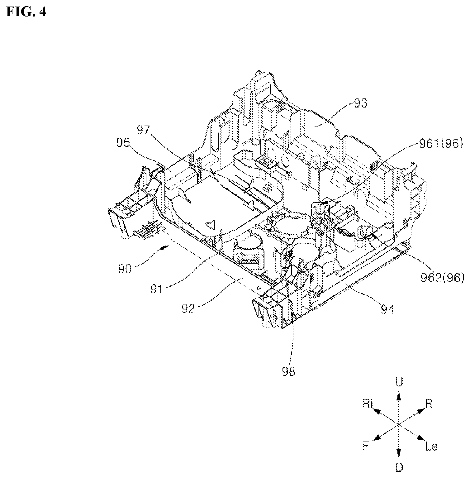 Patent US12588798 Figure 4 – Dishwasher