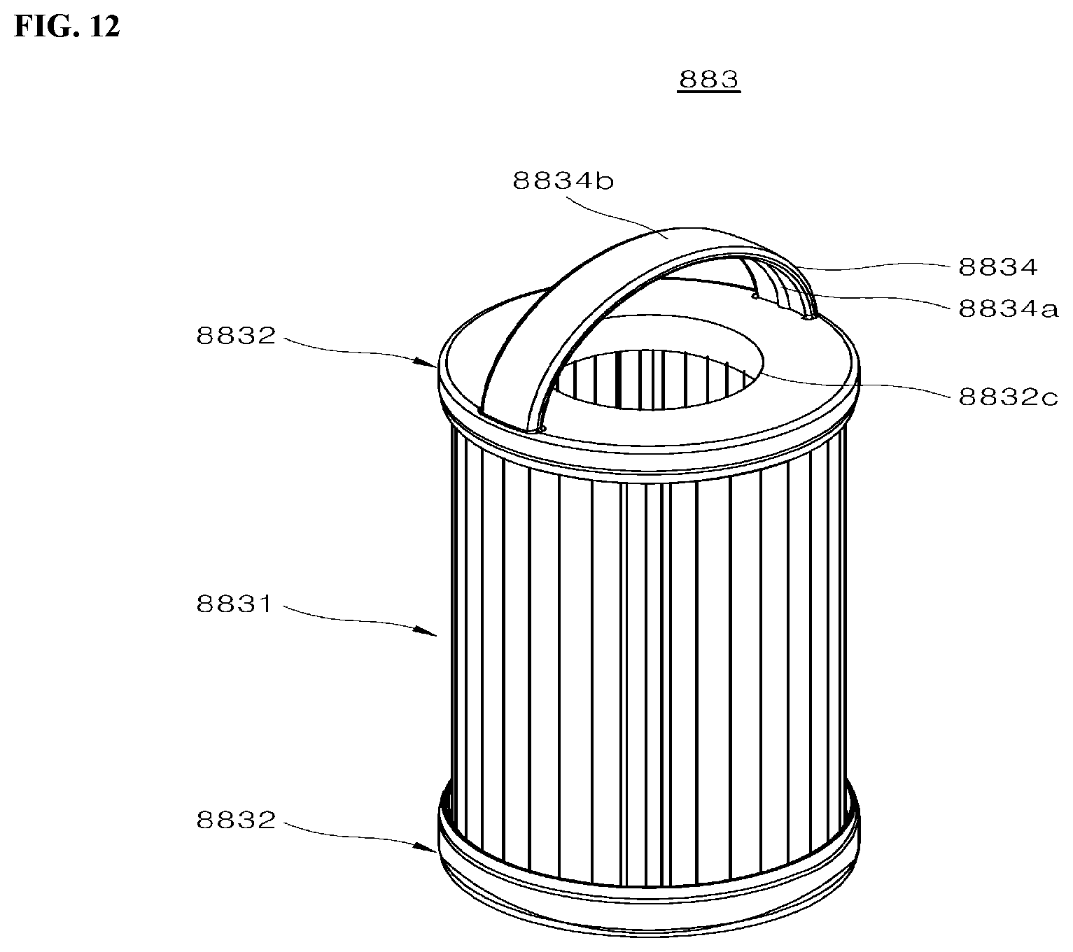 Patent US12588798 Figure 12 – Dishwasher