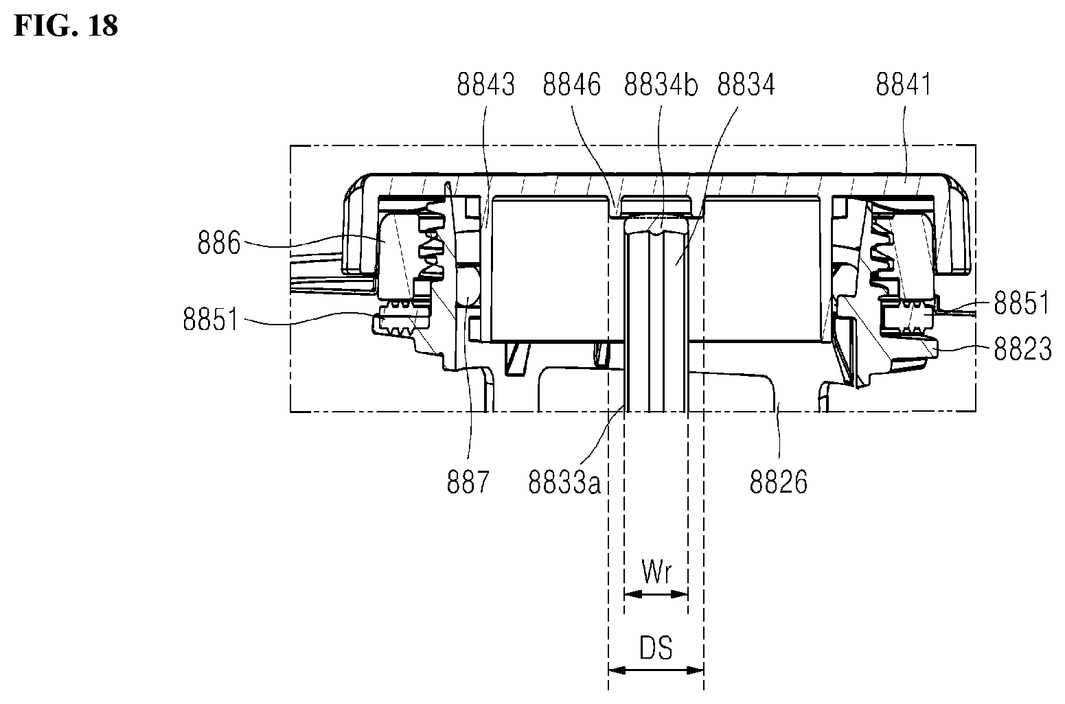 Patent US12588798 Figure 18 – Dishwasher