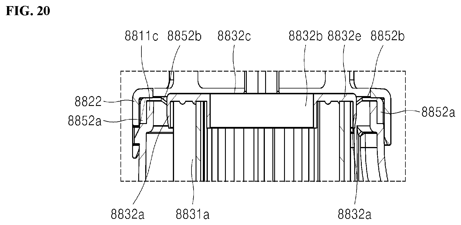 Patent US12588798 Figure 20 – Dishwasher
