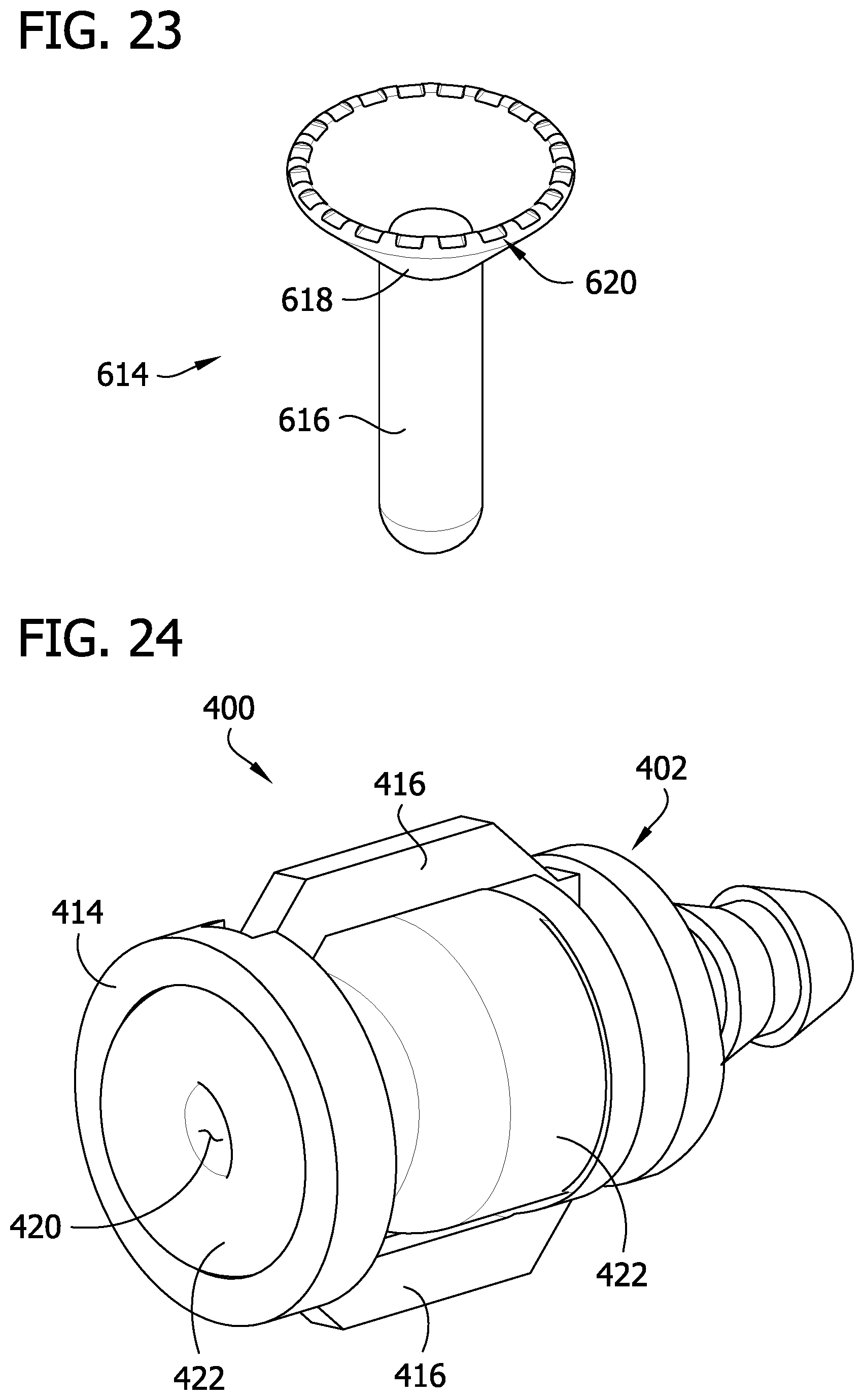 Patent US12588801 Figure 17 – Port connectors