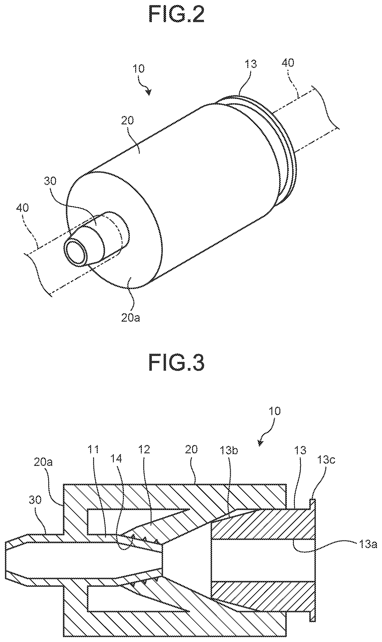 Patent US12588802 Figure 2 – Connection joint, endoscope, and method of connecting tube and connection joint