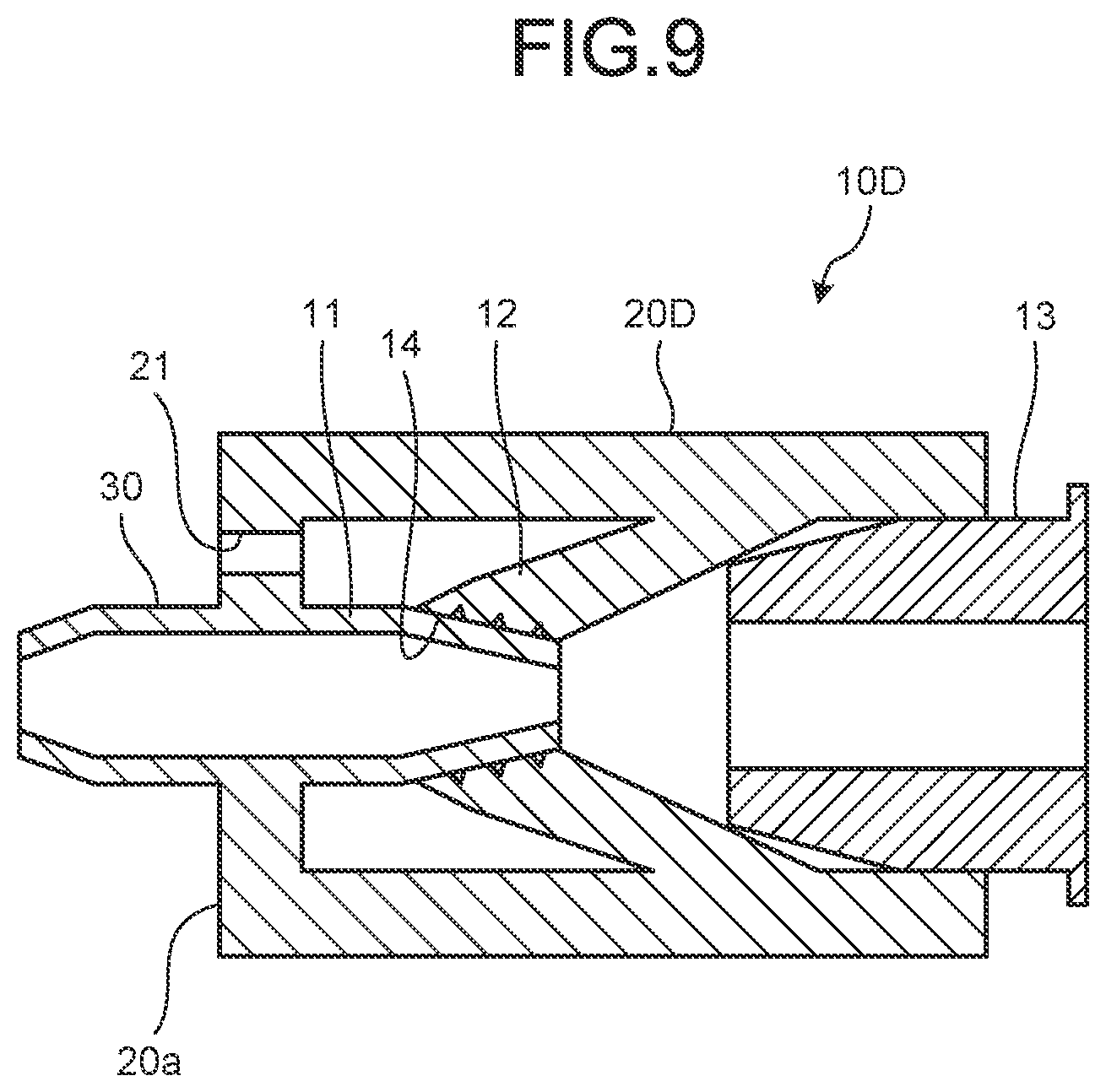 Patent US12588802 Figure 7 – Connection joint, endoscope, and method of connecting tube and connection joint