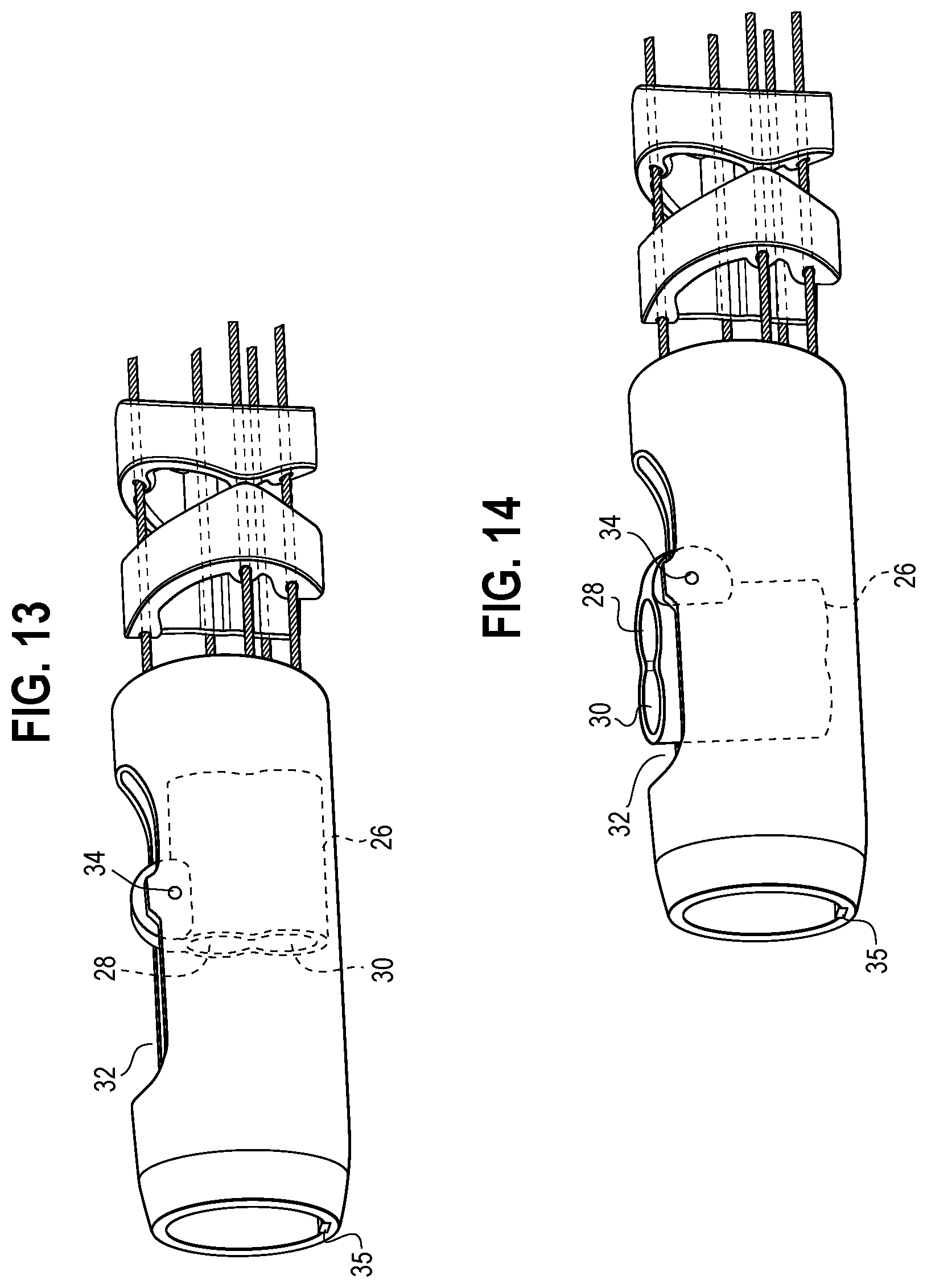 Patent US12588804 Figure 8 – Endoscope bending section
