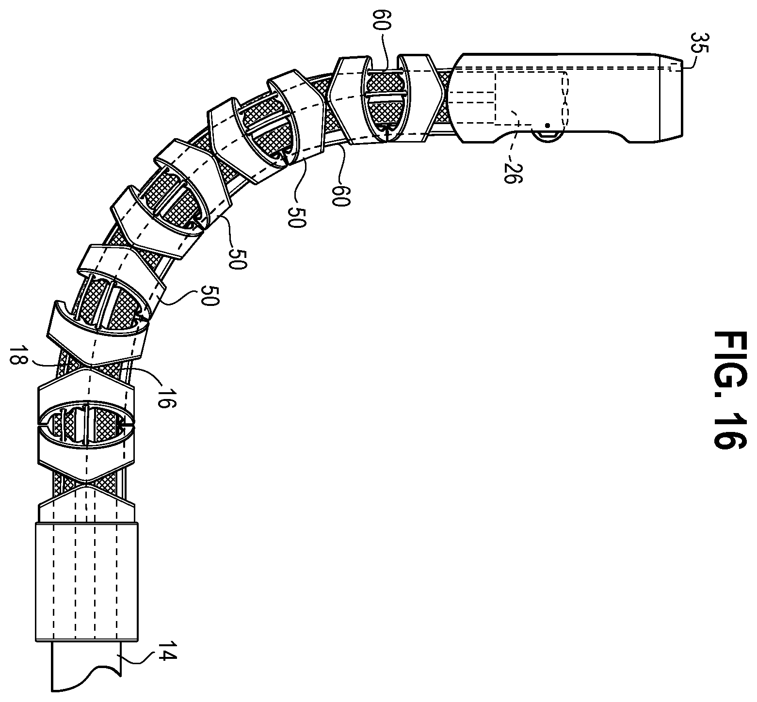 Patent US12588804 Figure 10 – Endoscope bending section