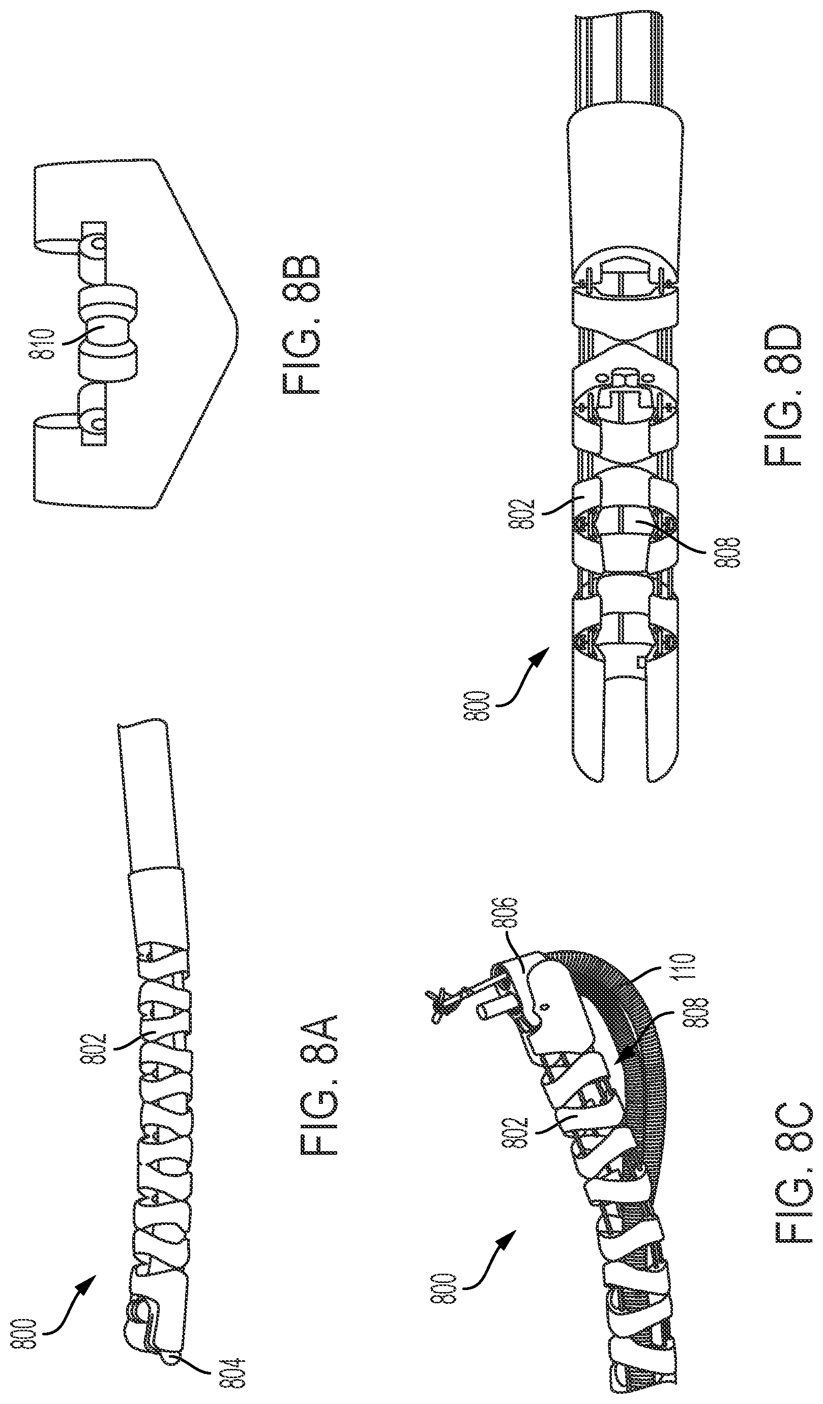 Patent US12588805 Figure 8 – System for telescoping members through an elongate tube