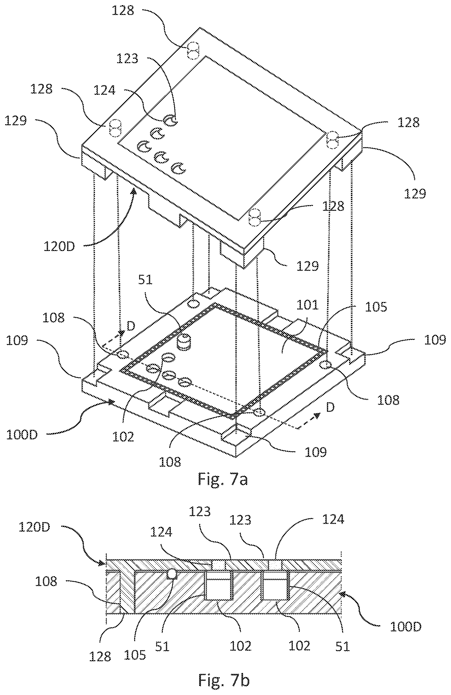 Patent US12588806 Figure 7 – Tip housing for an endoscope with a coated wall surface