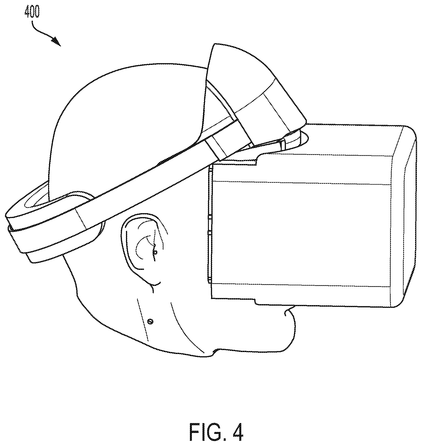 Patent US12588811 Figure 4 – Modular platform for ocular evaluations