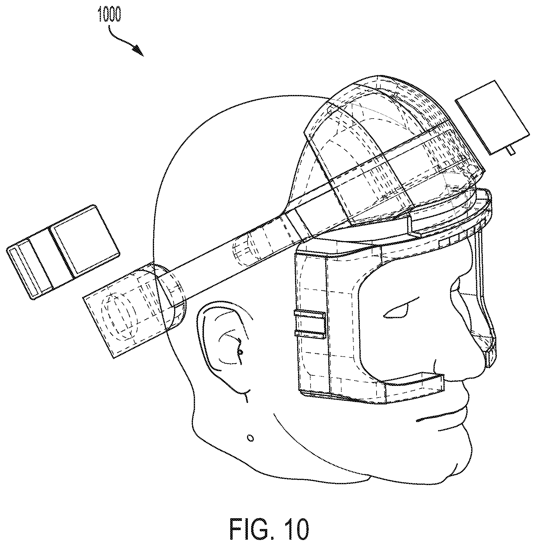 Patent US12588811 Figure 10 – Modular platform for ocular evaluations