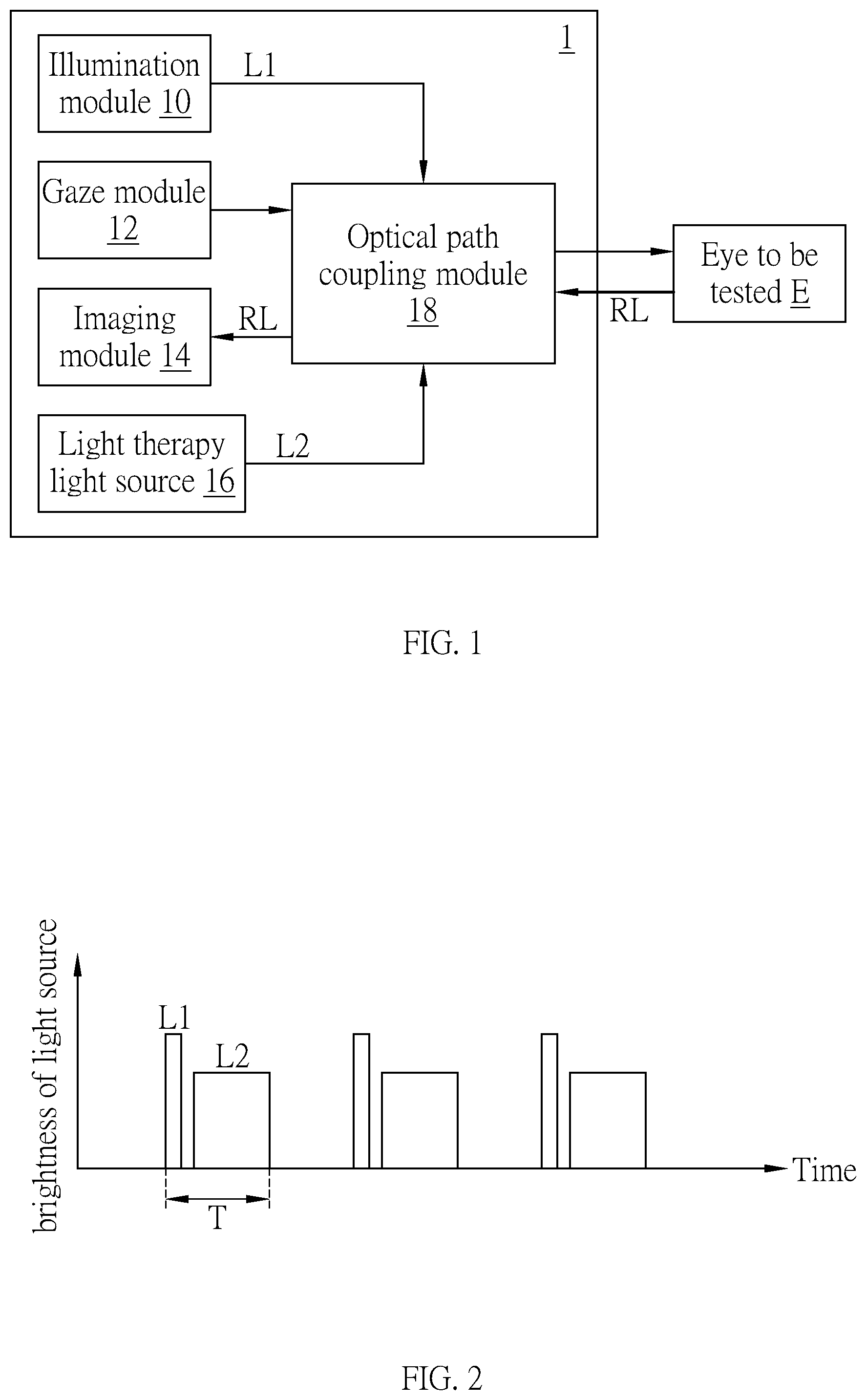 Patent US12588813 Figure 1 – Optical system and operating method thereof