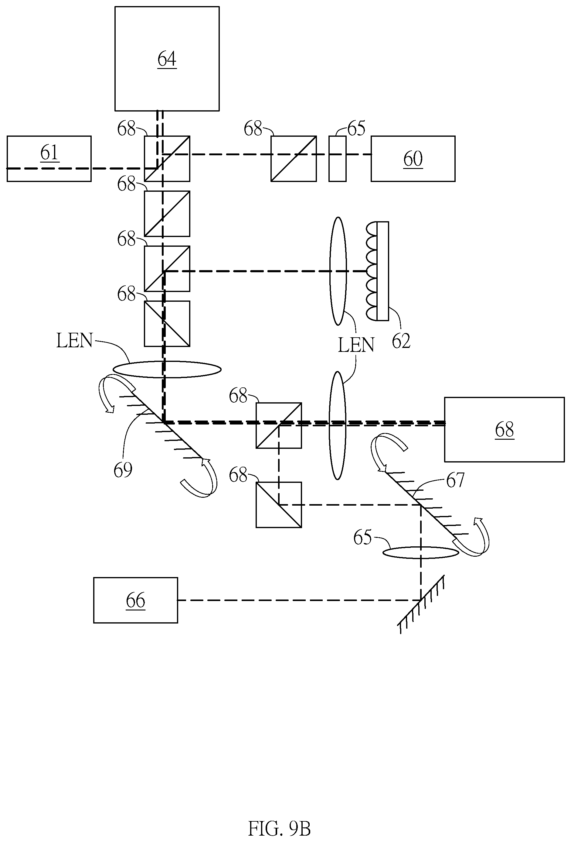 Patent US12588813 Figure 8 – Optical system and operating method thereof