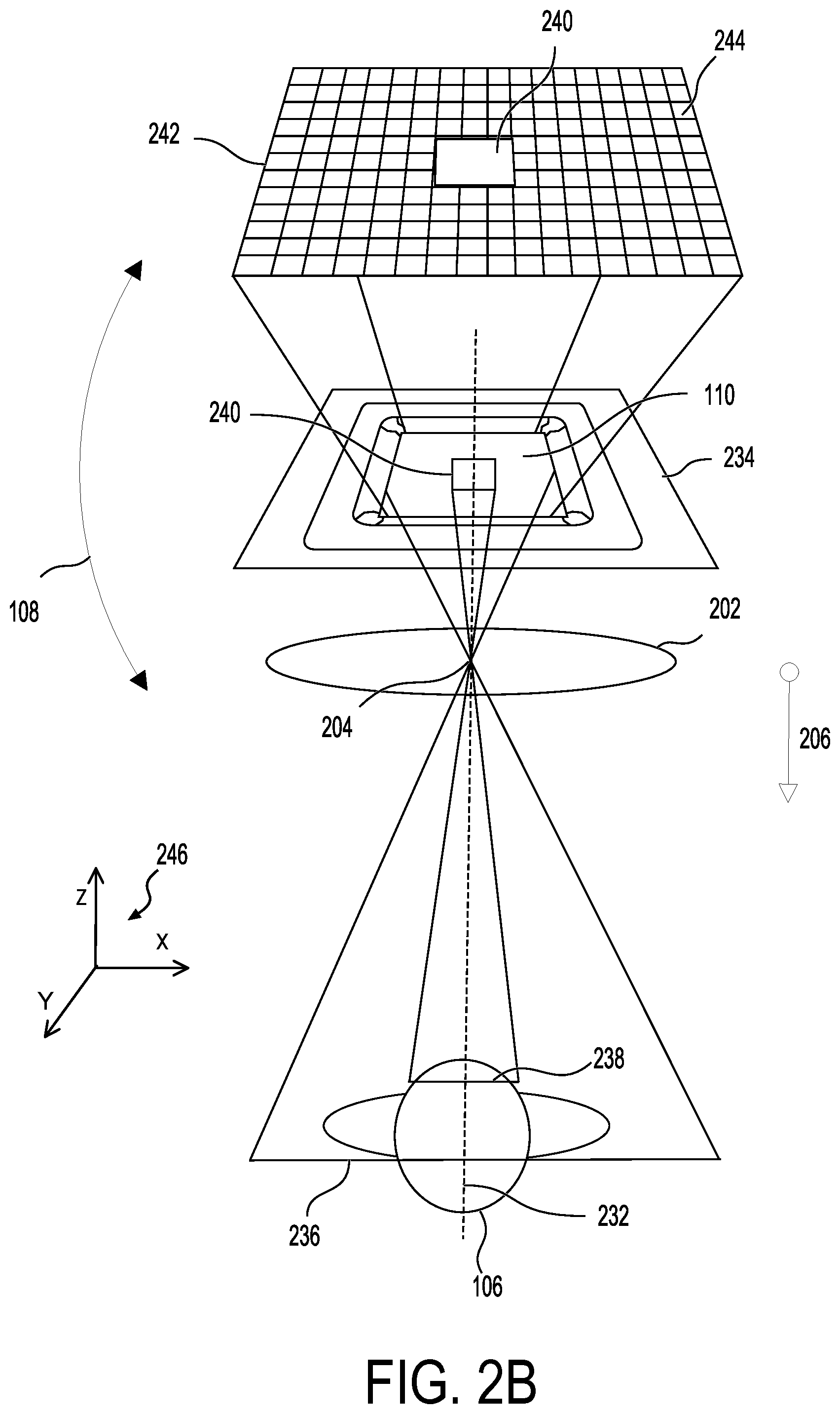 Patent US12588814 Figure 3 – Vision screening device including oversampling sensor