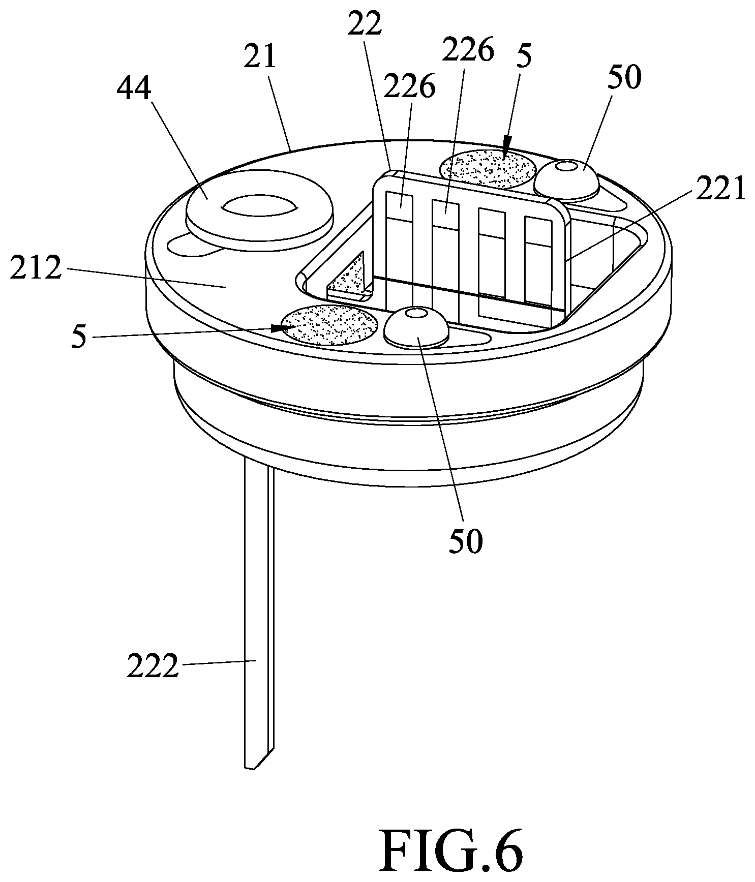 Patent US12588815 Figure 6 – Physiological signal monitoring device