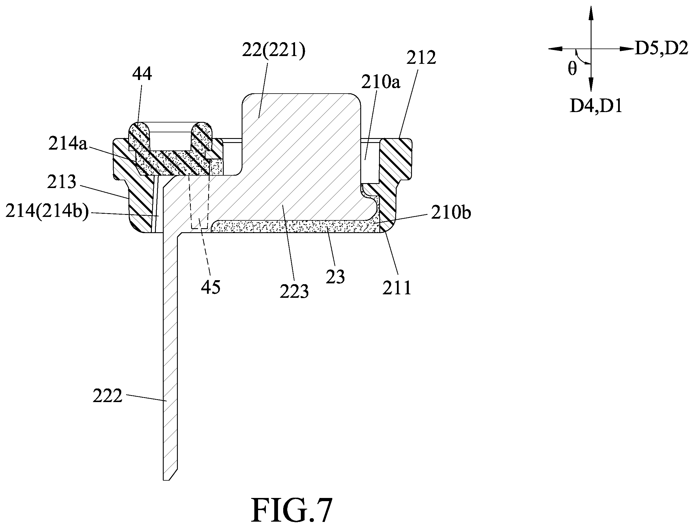 Patent US12588815 Figure 7 – Physiological signal monitoring device