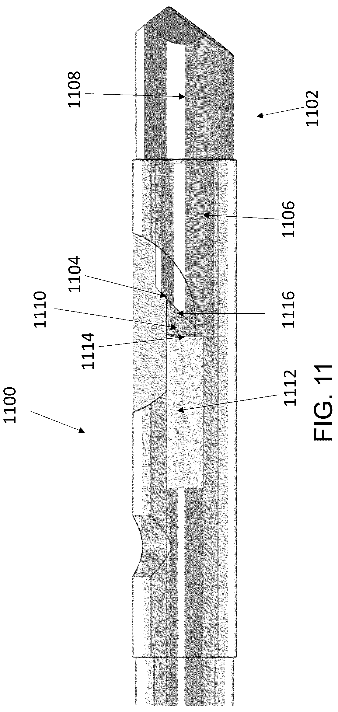 Patent US12588819 Figure 14 – Oct catheter with low refractive index optical material