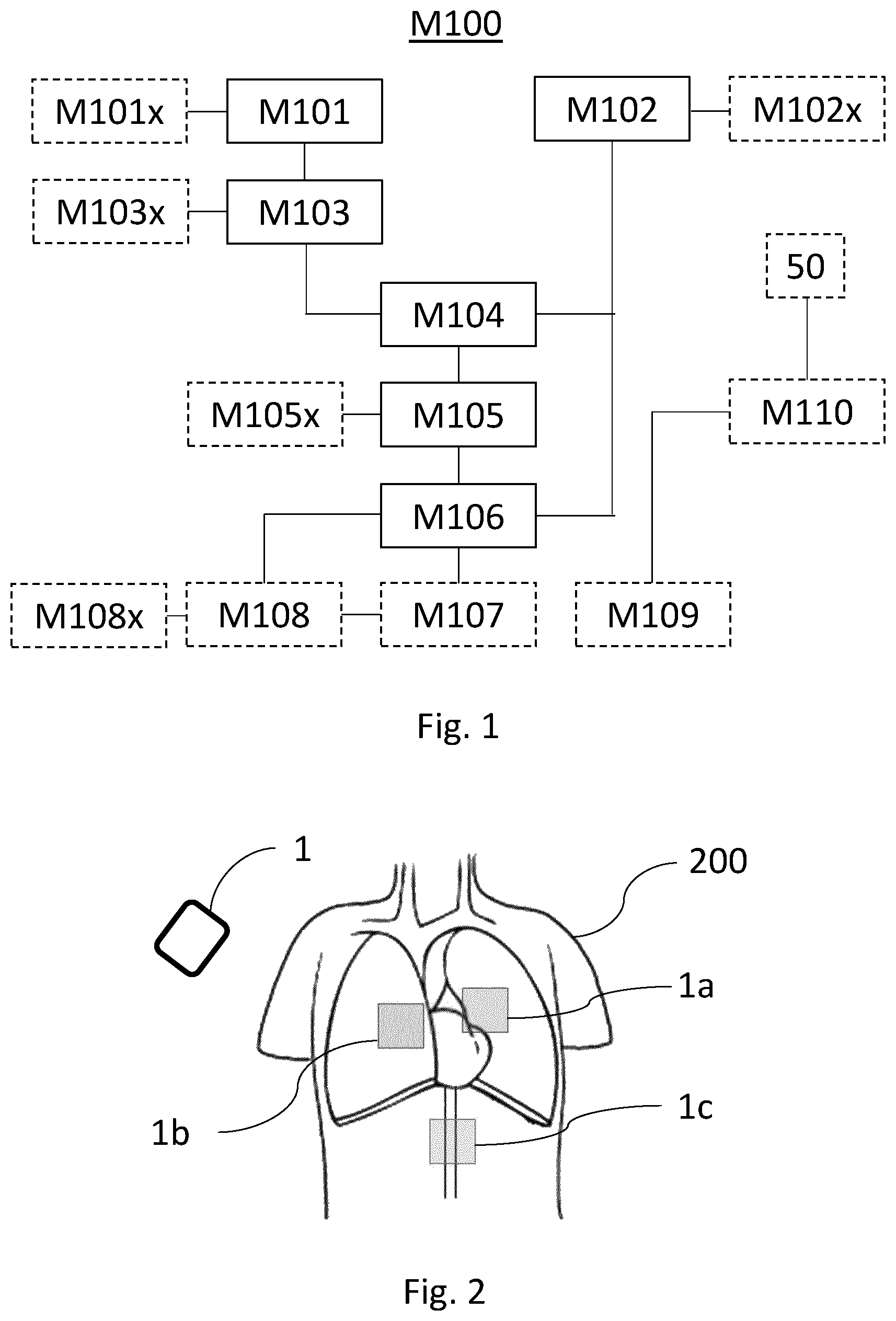Patent US12588824 Figure 1 – Cardiac pulse wave retrieval from an electrical signal