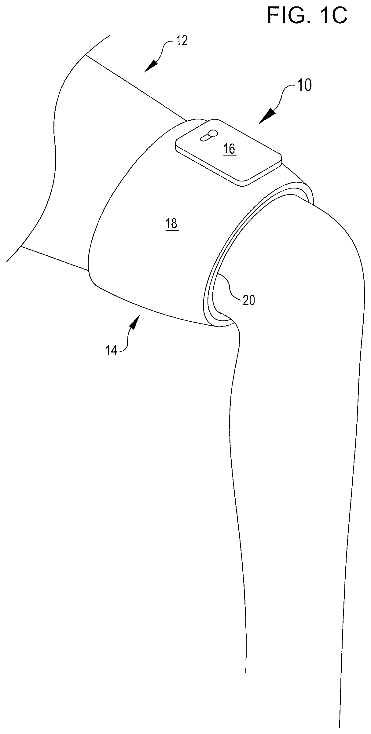Patent US12588825 Figure 2 – Inflatable cuffs with controllable extensibility